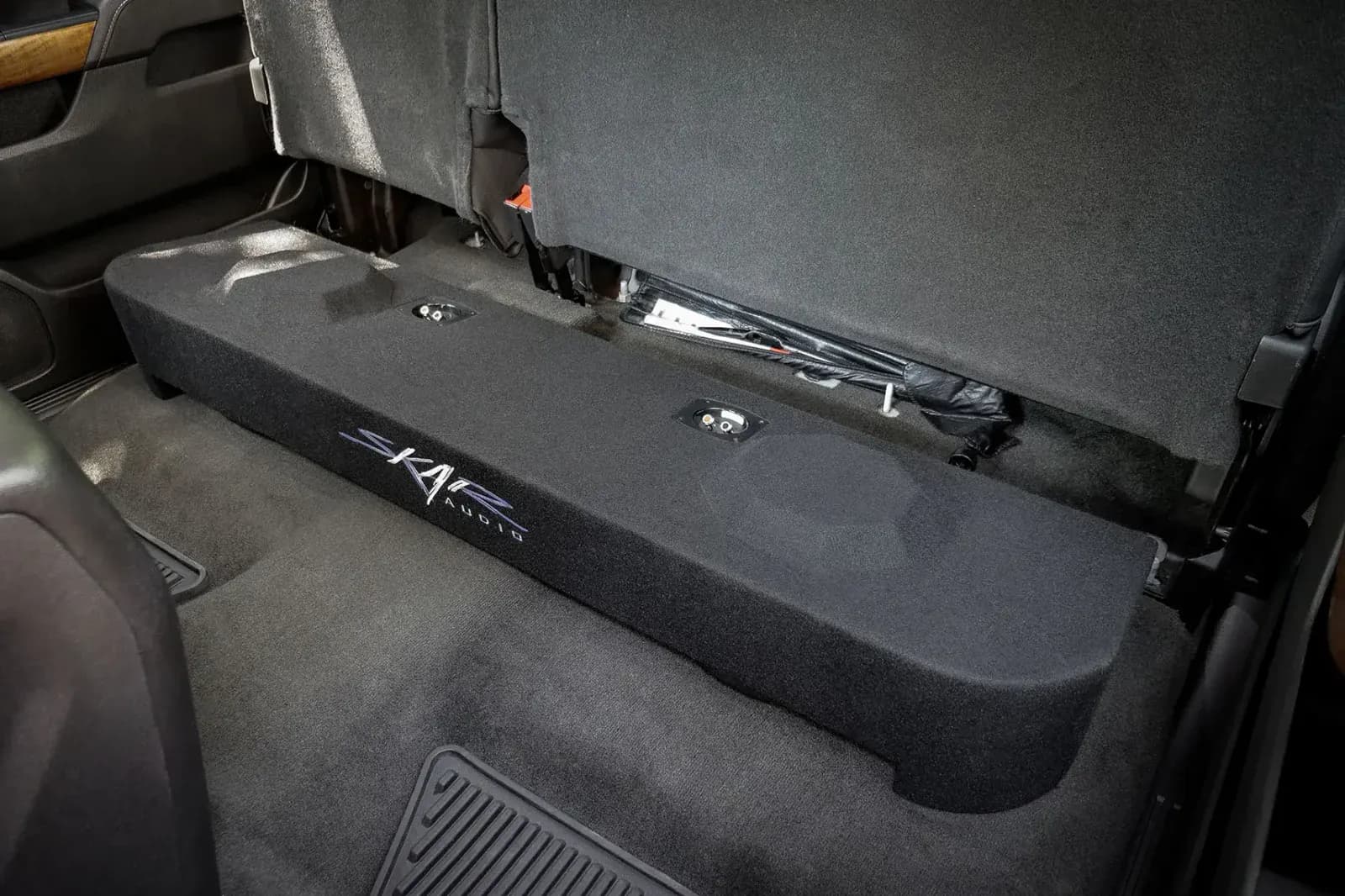 Featured Product Photo 8 for 2014-2018 Chevy Silverado & GMC Sierra Crew Cab Compatible Dual 12" Subwoofer Enclosure