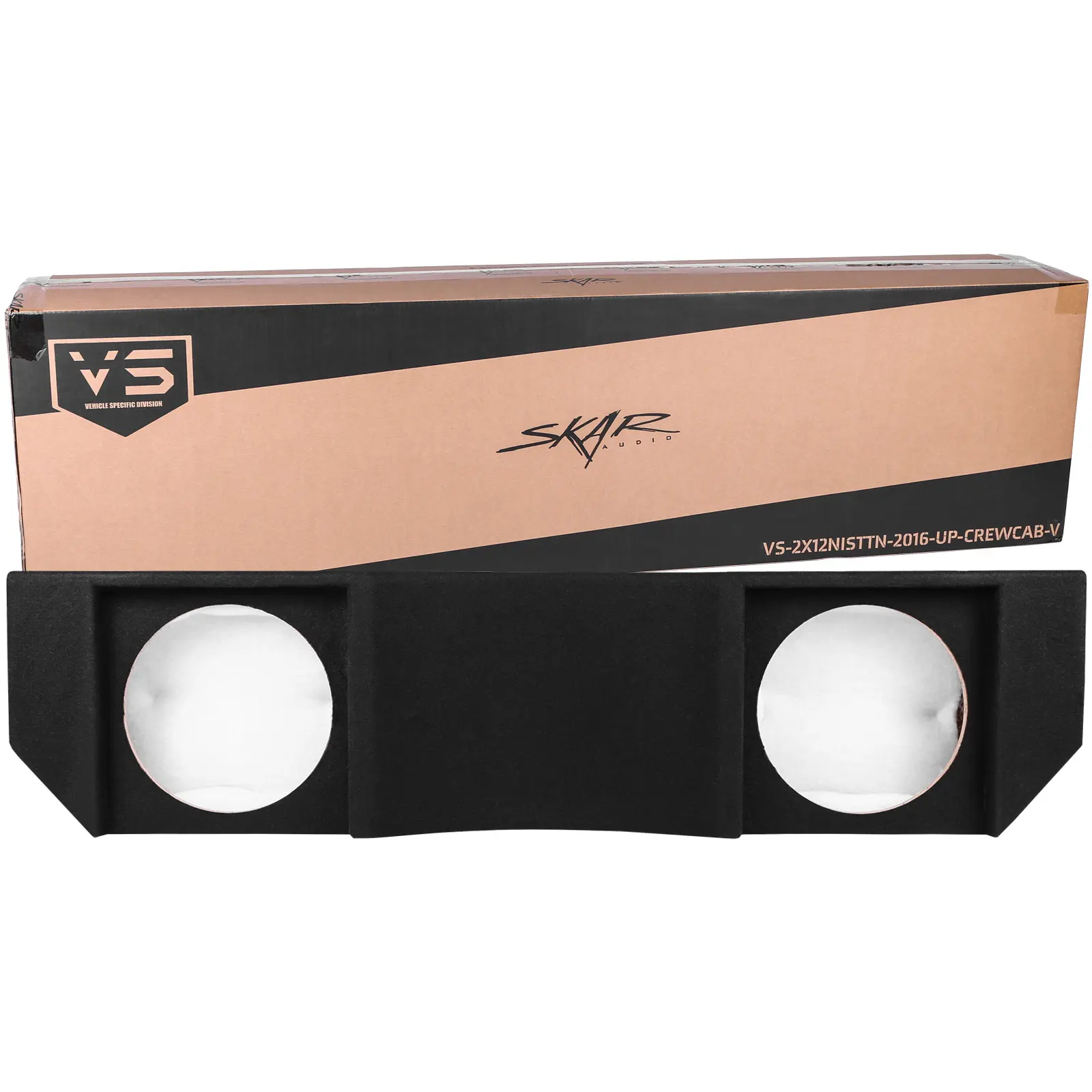 2016-2025 Nissan Titan Crew Cab Compatible Dual 12" Ported Subwoofer Enclosure #8