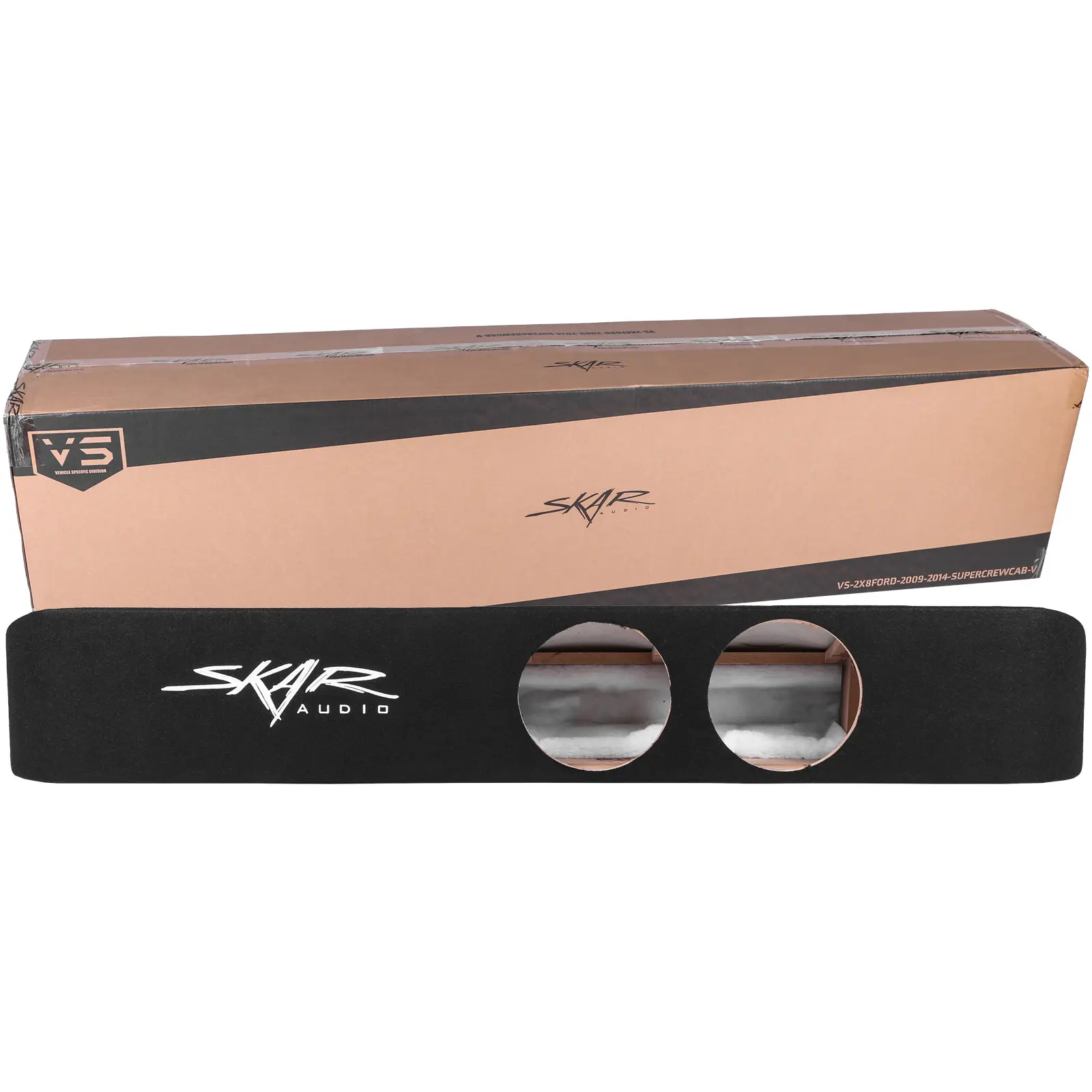 Featured Product Photo 7 for 2009-2014 Ford F-150 Super Crew Cab Compatible Dual 8" Ported Subwoofer Enclosure