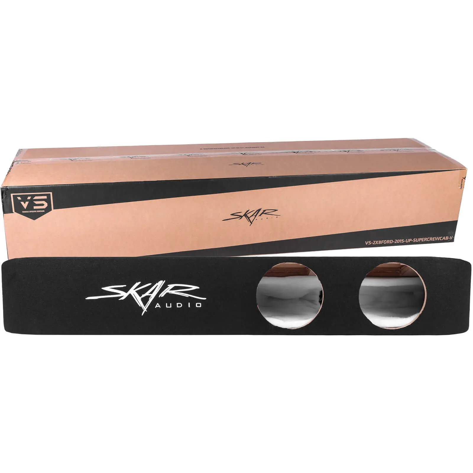 Featured Product Photo 6 for 2015-2025 Ford F-150 Super Crew Cab Compatible Dual 8" Ported Subwoofer Enclosure