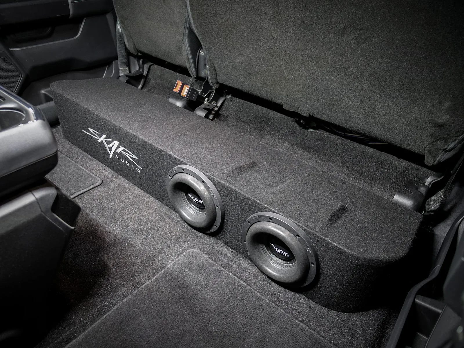 2015-2025 Ford F-150 Super Crew Cab Compatible Dual 8" Ported Subwoofer Enclosure #9