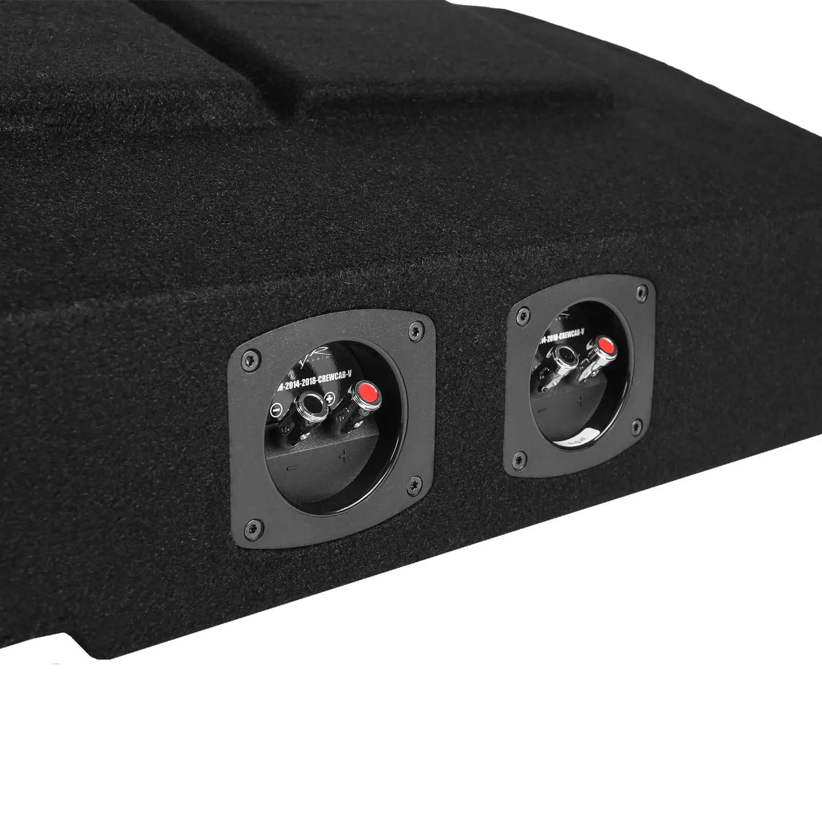 2014-2018 Chevy Silverado & GMC Sierra Crew Cab Compatible Dual 8" Ported Subwoofer Enclosure #7