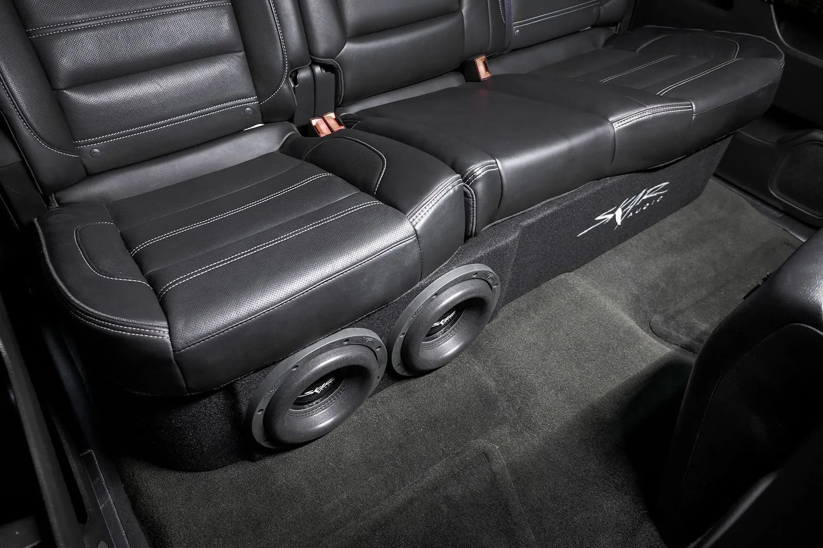 2014-2018 Chevy Silverado & GMC Sierra Crew Cab Compatible Dual 8" Ported Subwoofer Enclosure #12