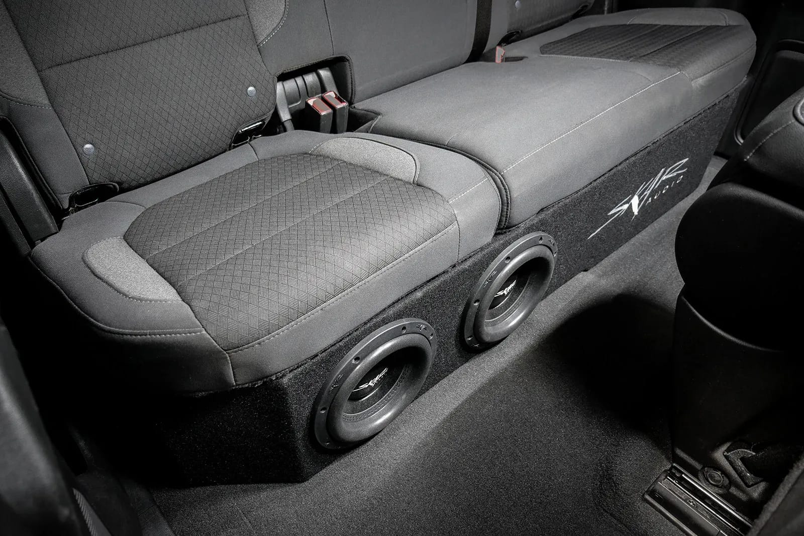 2019-2025 Chevy Silverado & GMC Sierra Double Cab Compatible Dual 8" Ported Subwoofer Enclosure #9