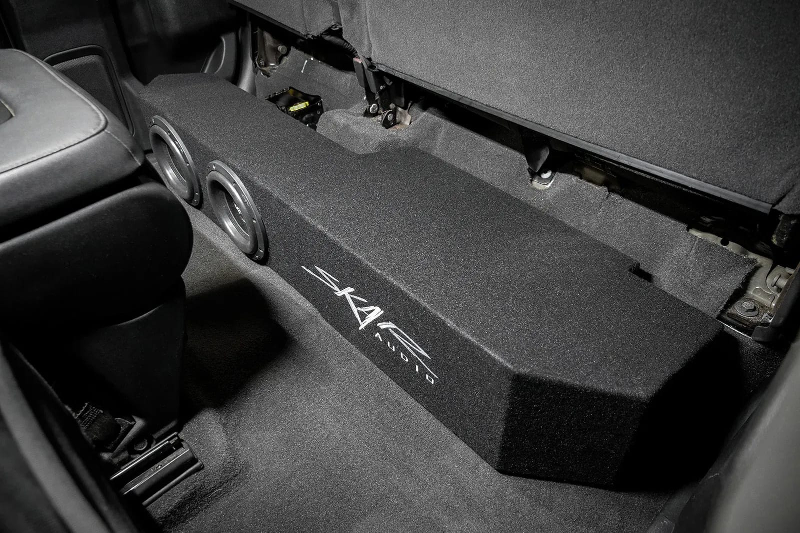 2019-2025 Chevy Silverado & GMC Sierra Double Cab Compatible Dual 8" Ported Subwoofer Enclosure #10