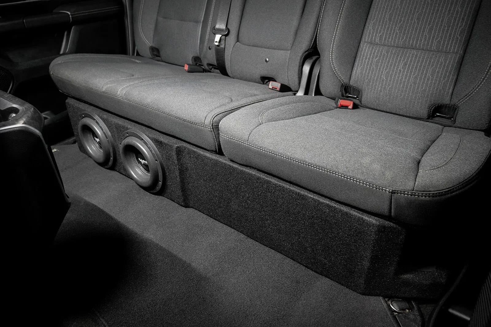 2019-2025 Ram 1500 (5th Gen) Crew Cab Compatible Dual 8" Ported Subwoofer Enclosure #10