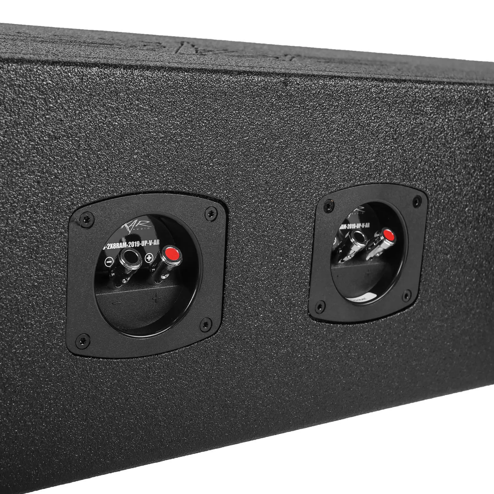 2019-2024 Ram 1500 (5th Gen) Crew Cab Compatible Dual 8" Ported Armor Coated Subwoofer Enclosure #7