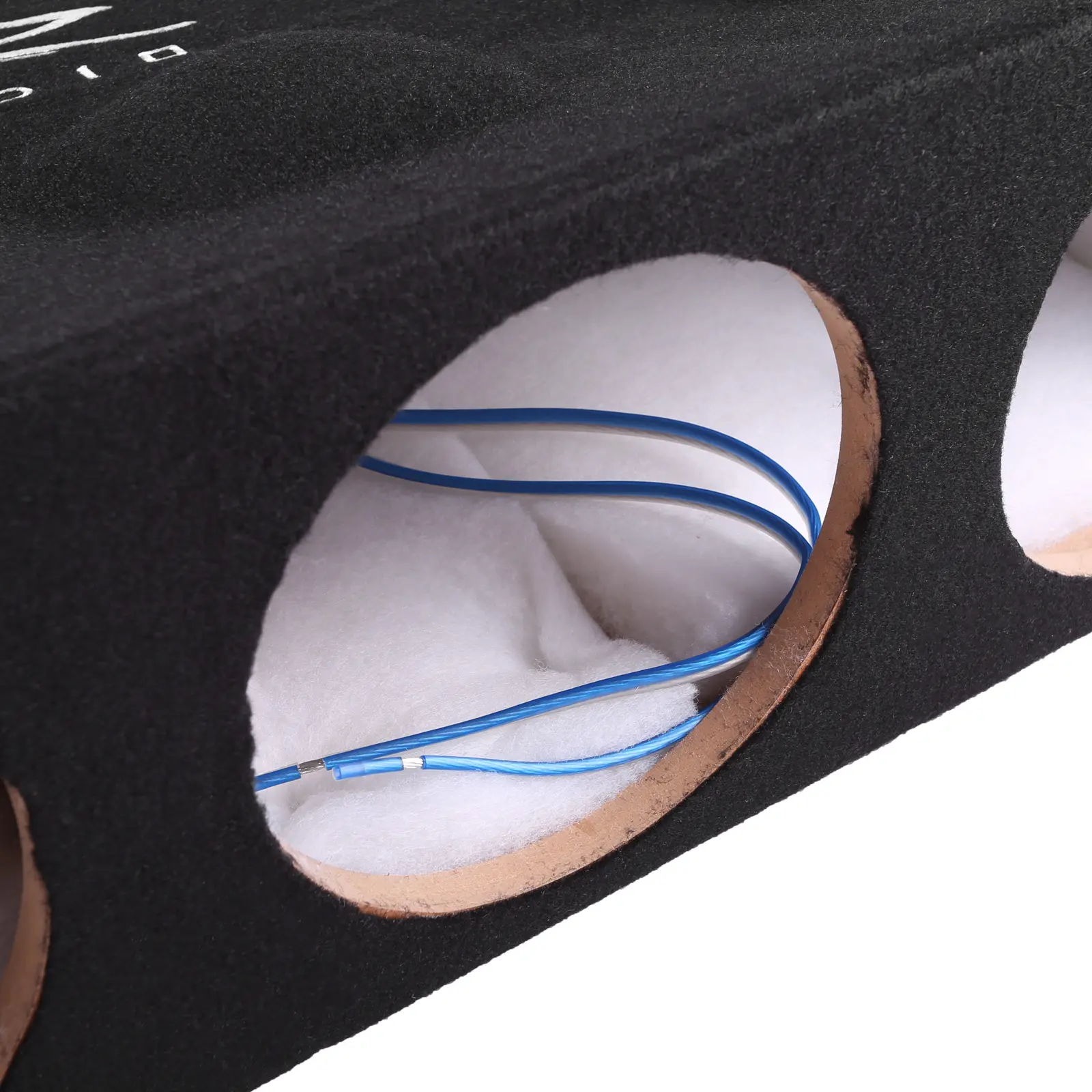 2017-2025 Ford Super Duty (F-250/350/450) SuperCrew Cab Compatible Quad 8" Ported Subwoofer Enclosure #8