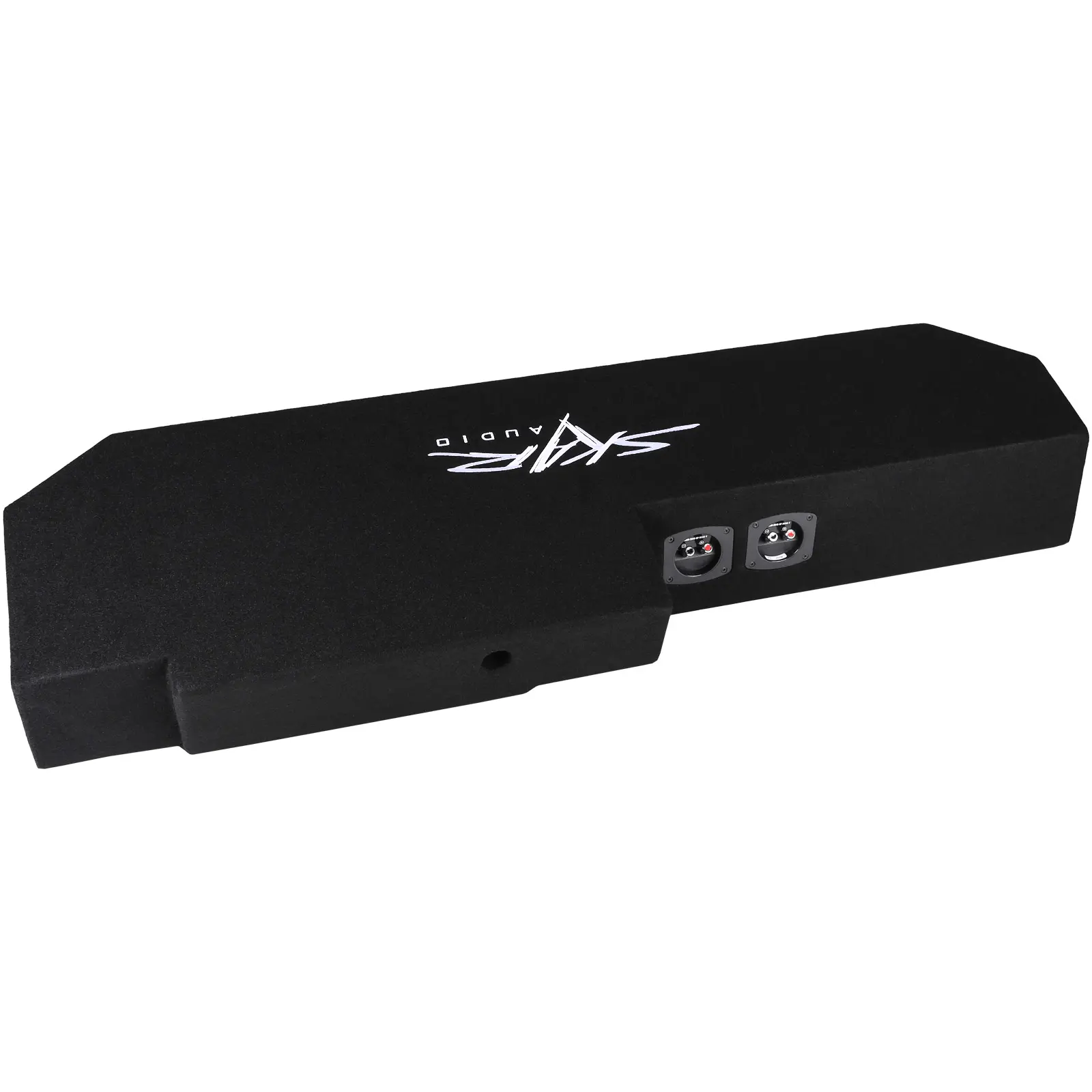 Featured Product Photo 4 for 2019-2025 Chevy Silverado & GMC Sierra Double Cab Compatible Quad 8" Ported Subwoofer Enclosure