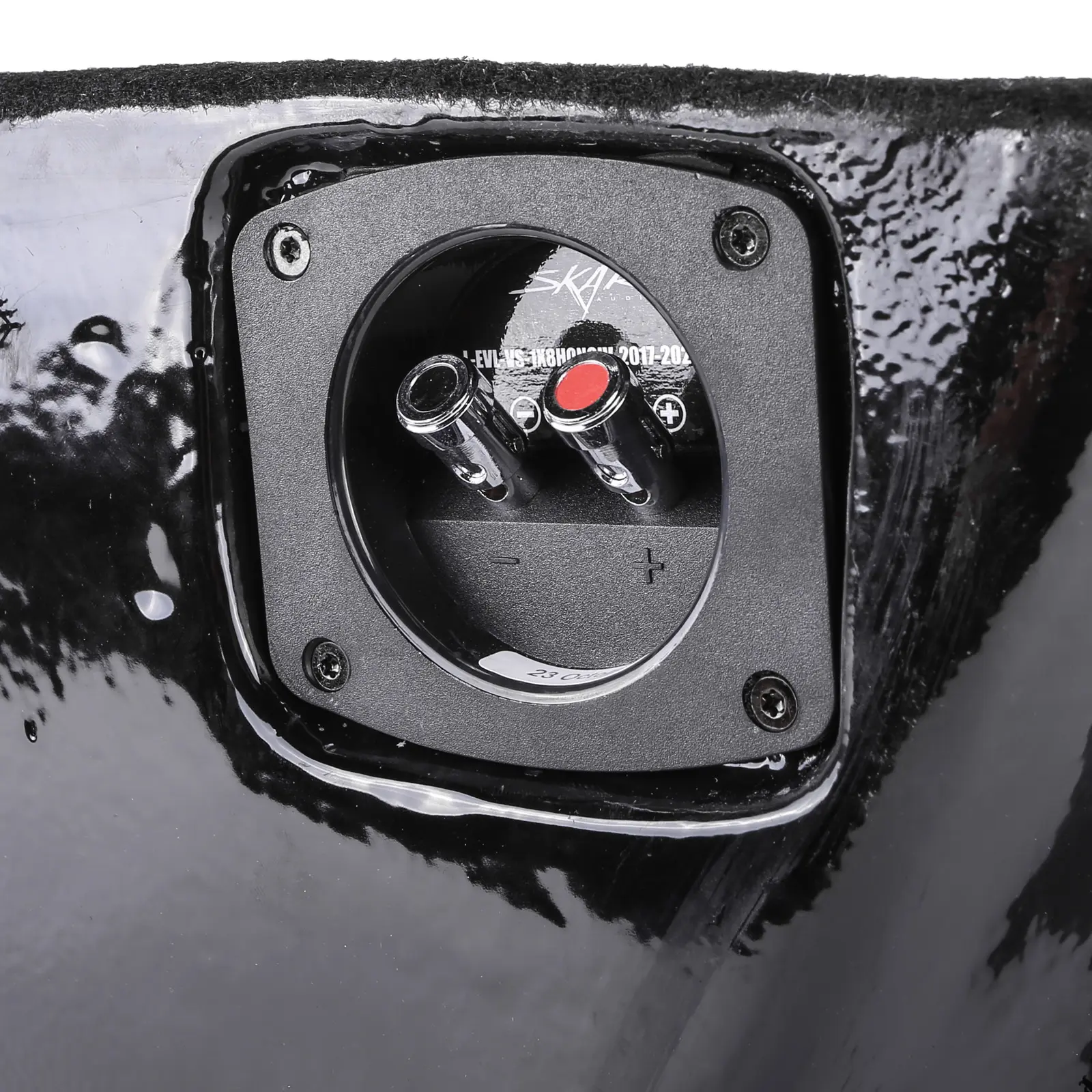 Single 8" 1,200W Max Power Loaded Subwoofer Enclosure Compatible with 2017-2021 Honda Civic Hatchback Sport Vehicles #6