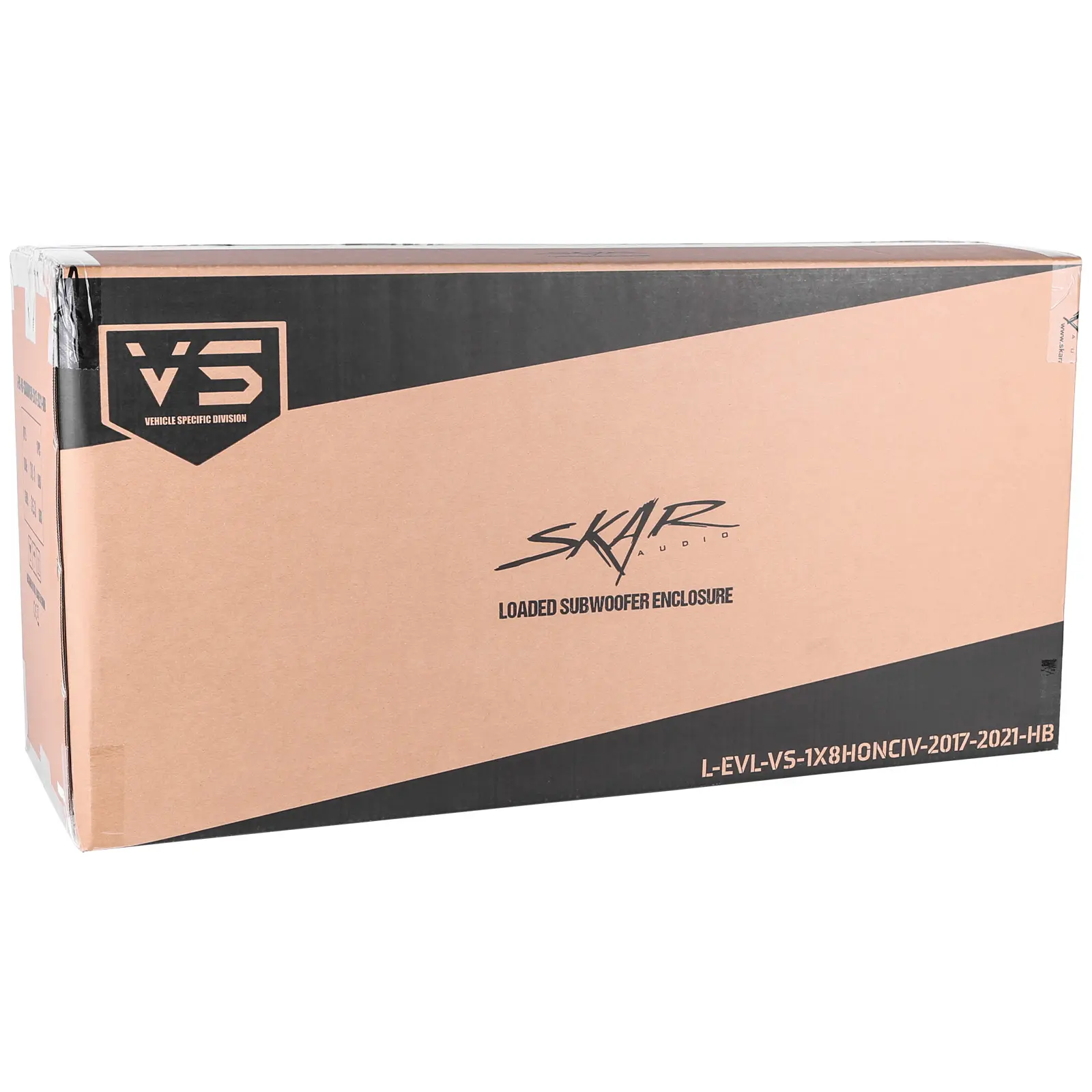 Featured Product Photo 7 for Single 8" 1,200W Max Power Loaded Subwoofer Enclosure Compatible with 2017-2021 Honda Civic Hatchback Sport Vehicles