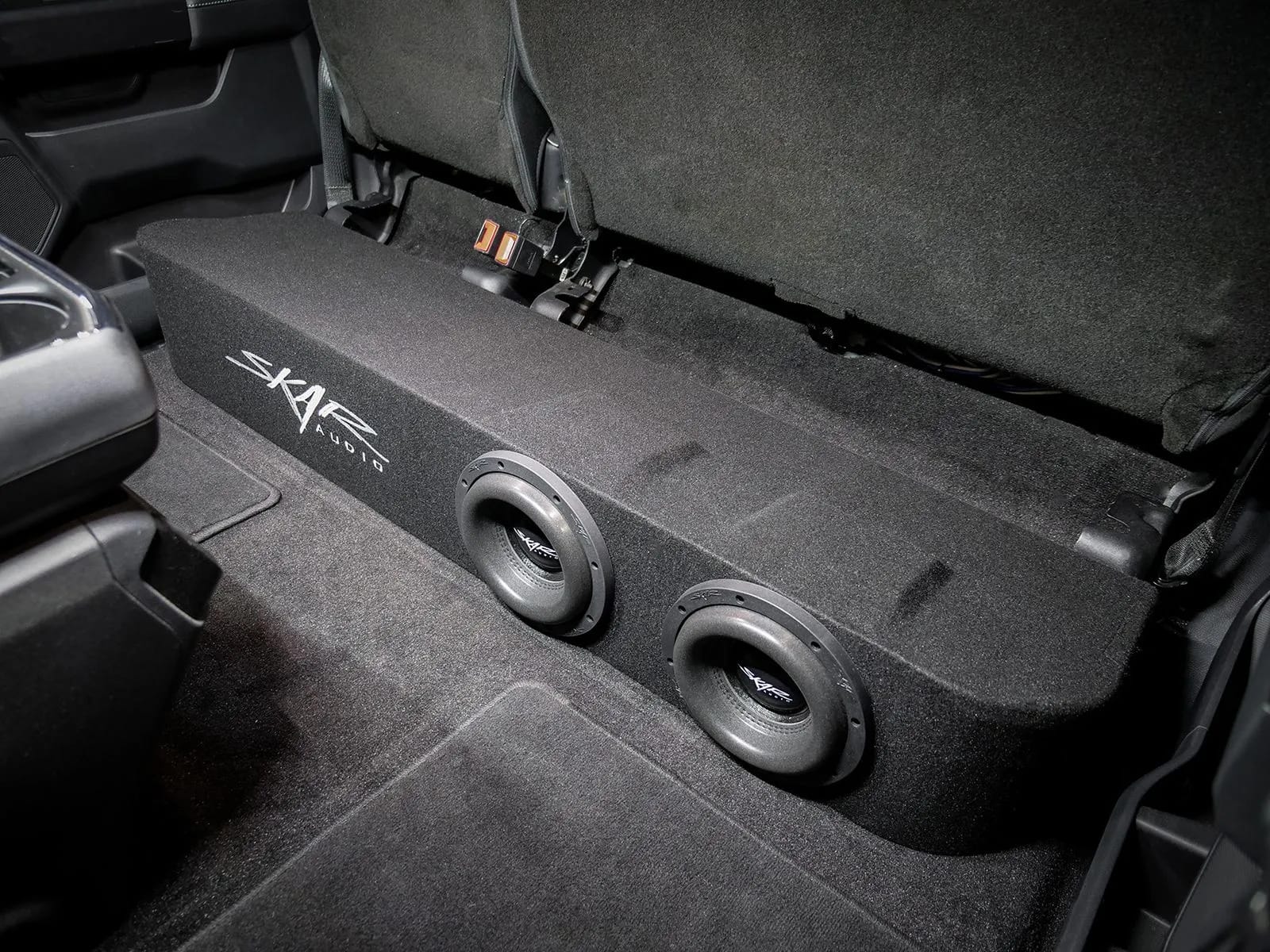 Dual 8" 2,400W Max Power Loaded Subwoofer Enclosure Compatible with 2015-2025 Ford F-150 Super Crew Cab Trucks #10