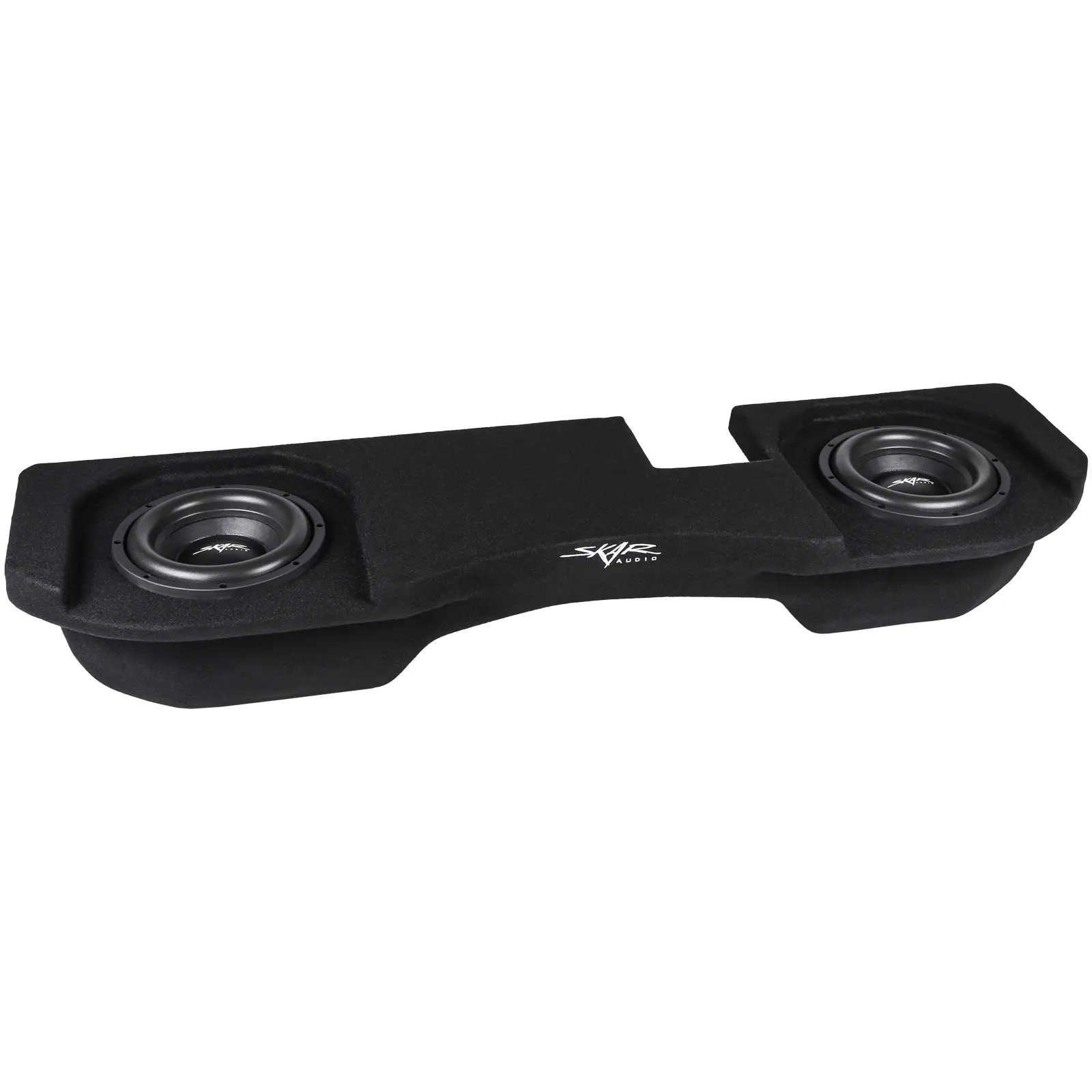 Dual 10" 2,400W Max Power Loaded Subwoofer Enclosure Compatible with 2002-2018 Dodge Ram Crew & Quad Cab Trucks #1