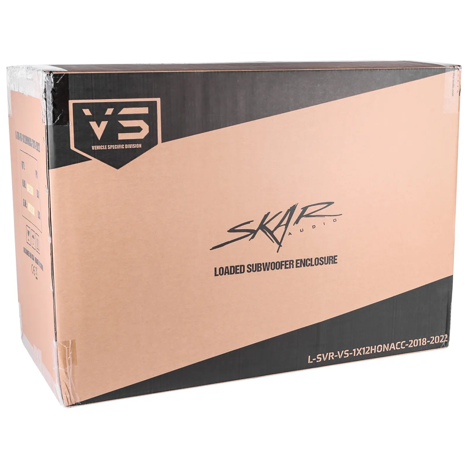 Single 12" 1,600W Max Power Loaded Subwoofer Enclosure Compatible with 2018-2022 Honda Accord Vehicles #8