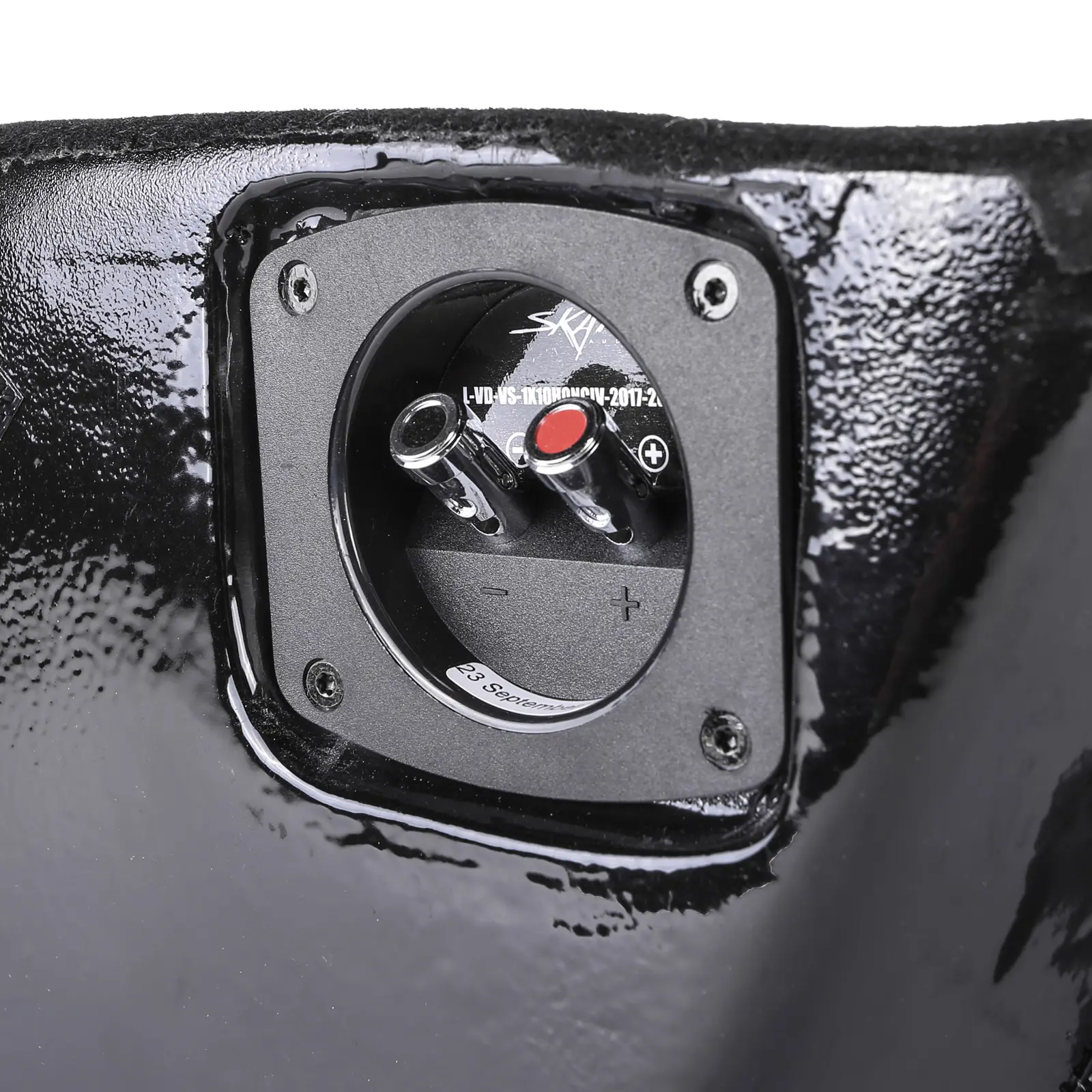 Single 10" 800W Max Power Loaded Subwoofer Enclosure Compatible with 2017-2021 Honda Civic Hatchback Sport Vehicles #6