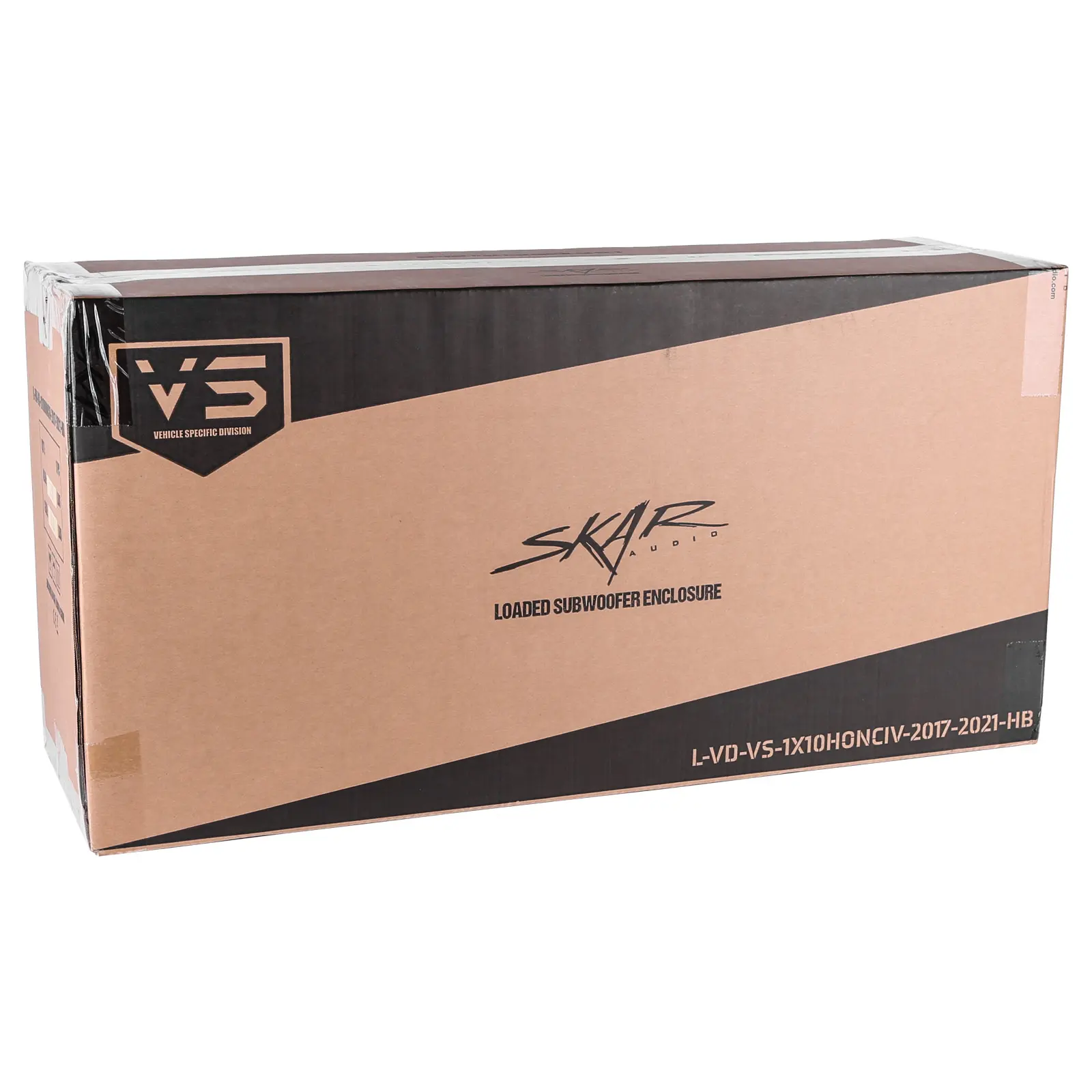 Single 10" 800W Max Power Loaded Subwoofer Enclosure Compatible with 2017-2021 Honda Civic Hatchback Sport Vehicles #9