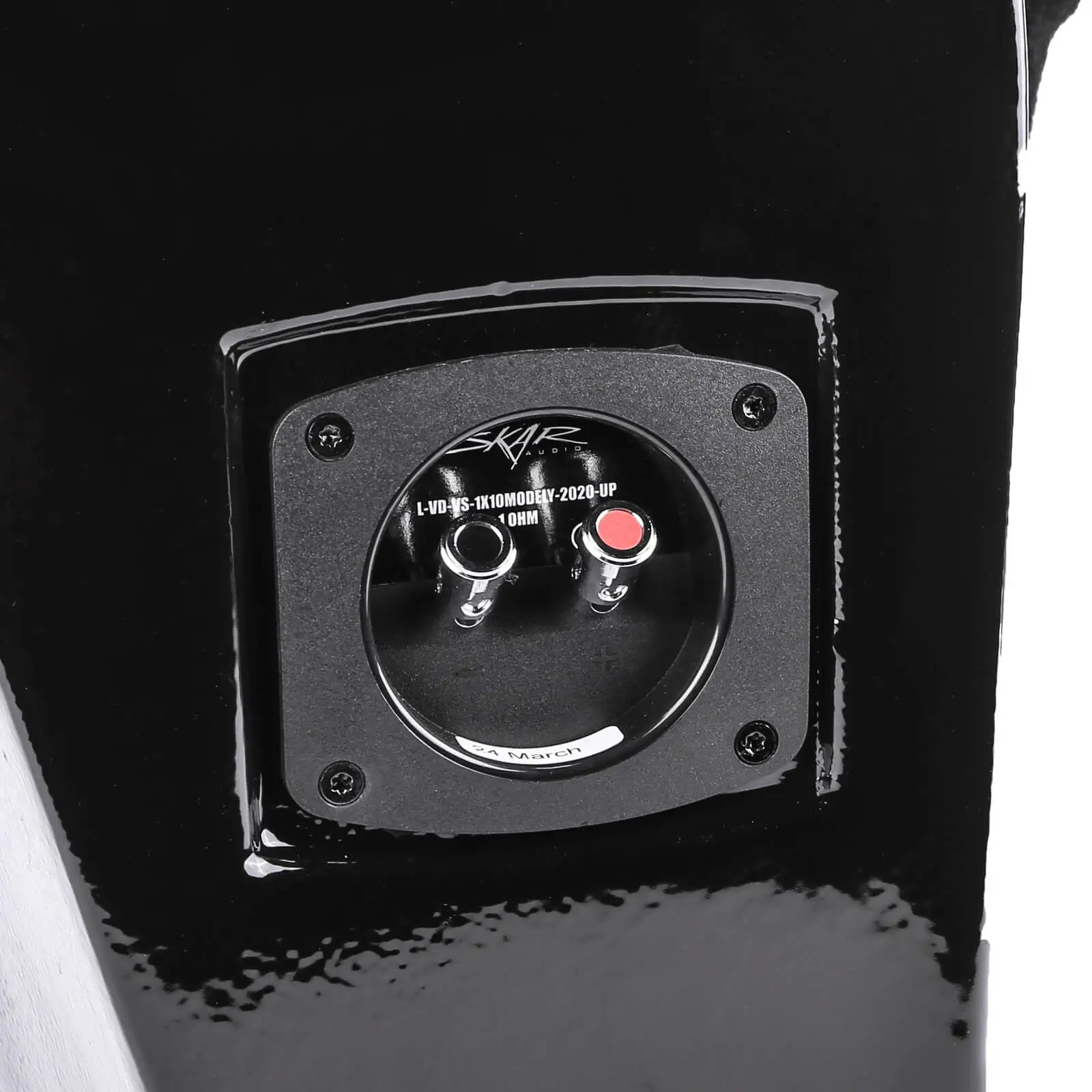 Featured Product Photo 5 for Single 10" 800W Max Power Loaded Subwoofer Enclosure Compatible with 2020-2024 Tesla Model Y Vehicles