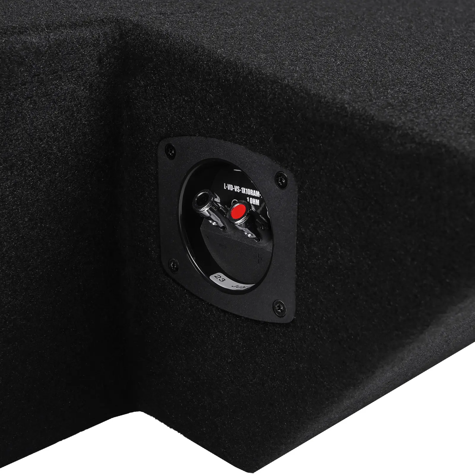 Single 10" 800W Max Power Loaded Subwoofer Enclosure Compatible with 2019-2024 Ram 1500 (5th Gen) Crew Cab Trucks #6