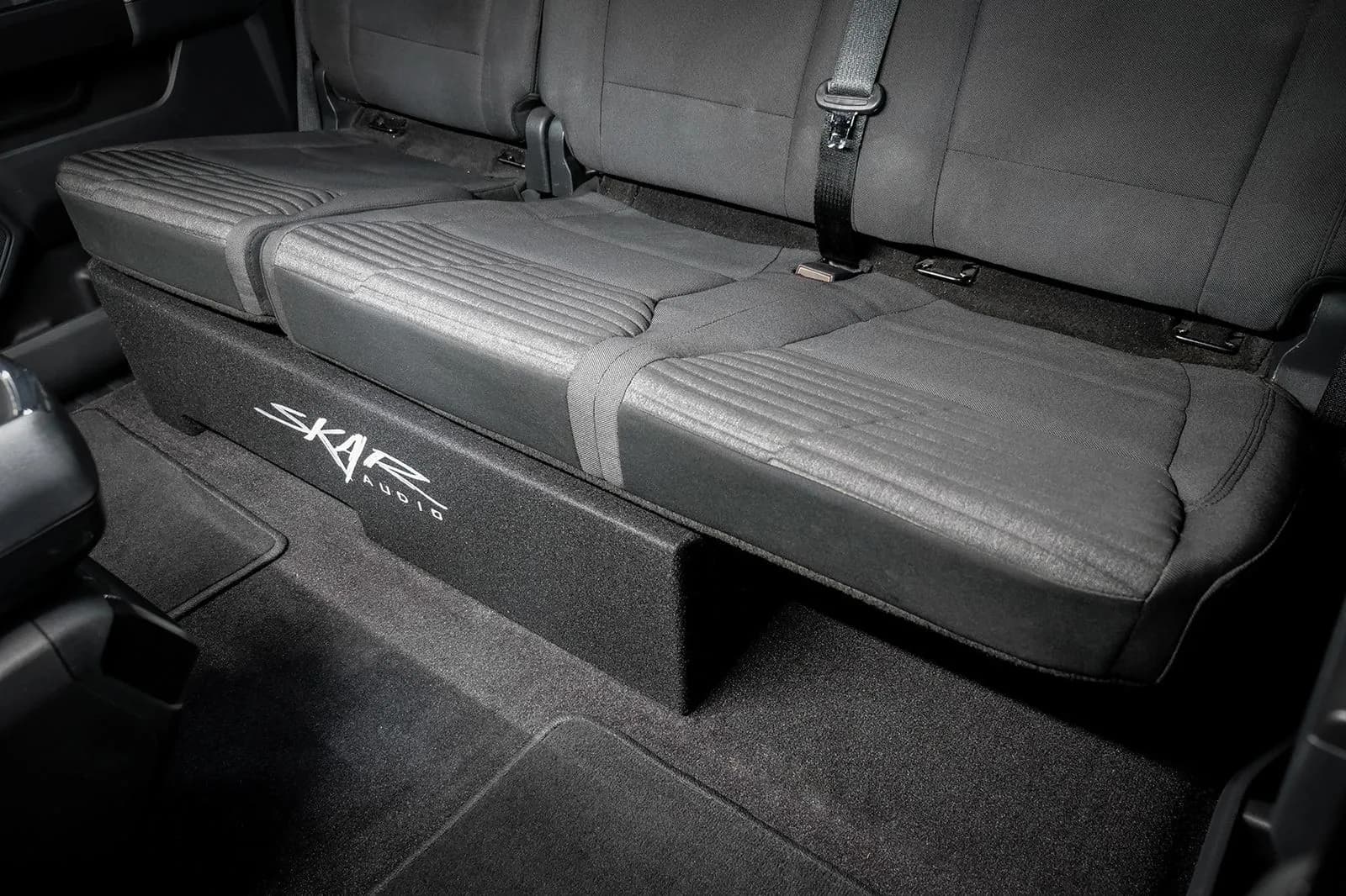 Featured Product Photo 8 for Single 12" 800W Max Power Loaded Subwoofer Enclosure Compatible with 2015-2025 Ford F-150 Super Crew Cab Trucks