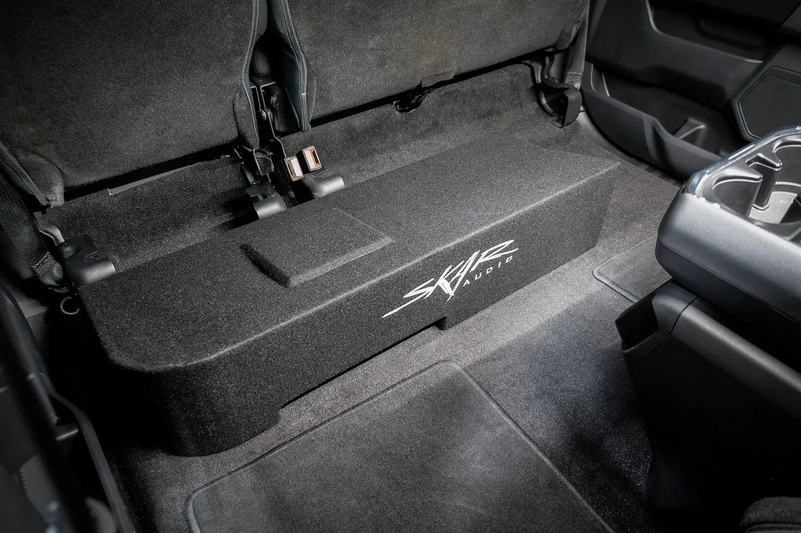 Single 12" 800W Max Power Loaded Subwoofer Enclosure Compatible with 2015-2025 Ford F-150 Super Crew Cab Trucks #11