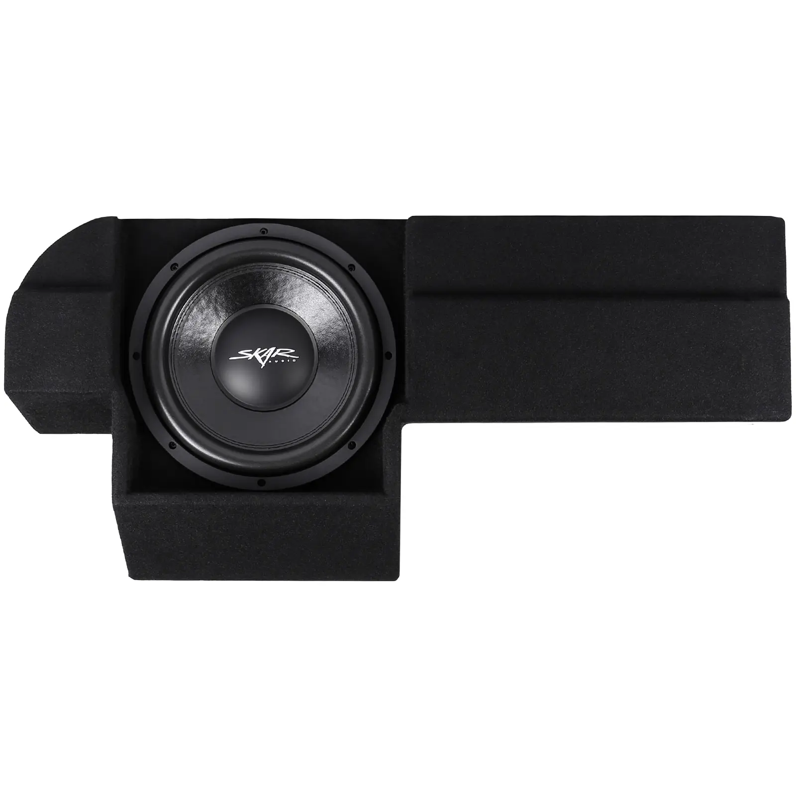 Featured Product Photo 1 for Single 12" 800W Max Power Loaded Subwoofer Enclosure Compatible with 2019-2025 Ram 1500 (5th Gen) Crew Cab Trucks