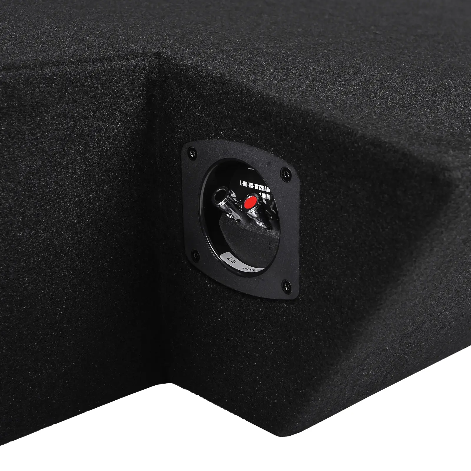 Single 12" 800W Max Power Loaded Subwoofer Enclosure Compatible with 2019-2025 Ram 1500 (5th Gen) Crew Cab Trucks #7