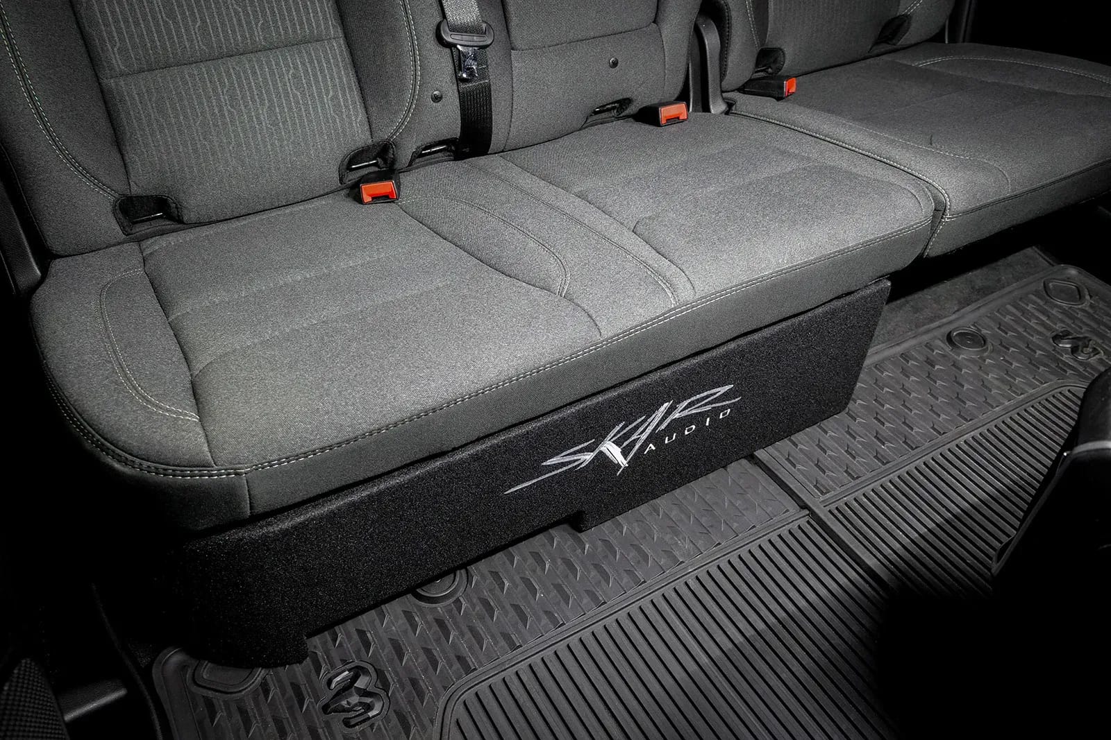 Single 12" 800W Max Power Loaded Subwoofer Enclosure Compatible with 2019-2025 Ram 1500 (5th Gen) Crew Cab Trucks #10