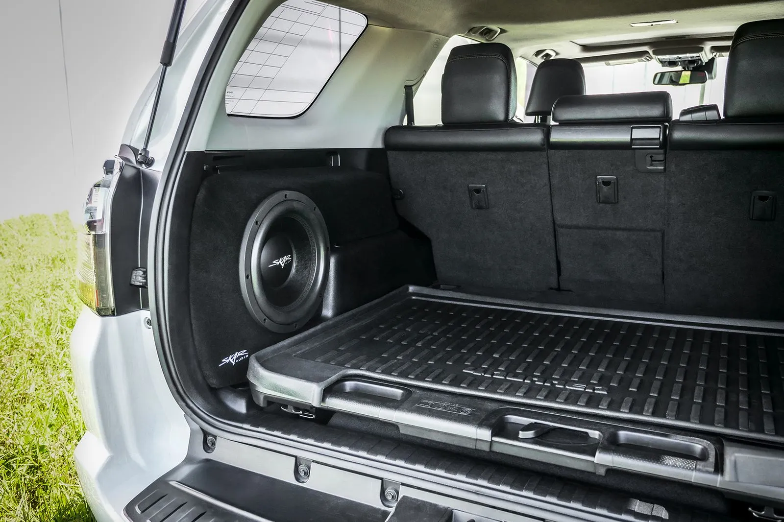 Single 12" 800W Max Power Loaded Subwoofer Enclosure Compatible with 2010-2024 Toyota 4Runner Vehicles #9