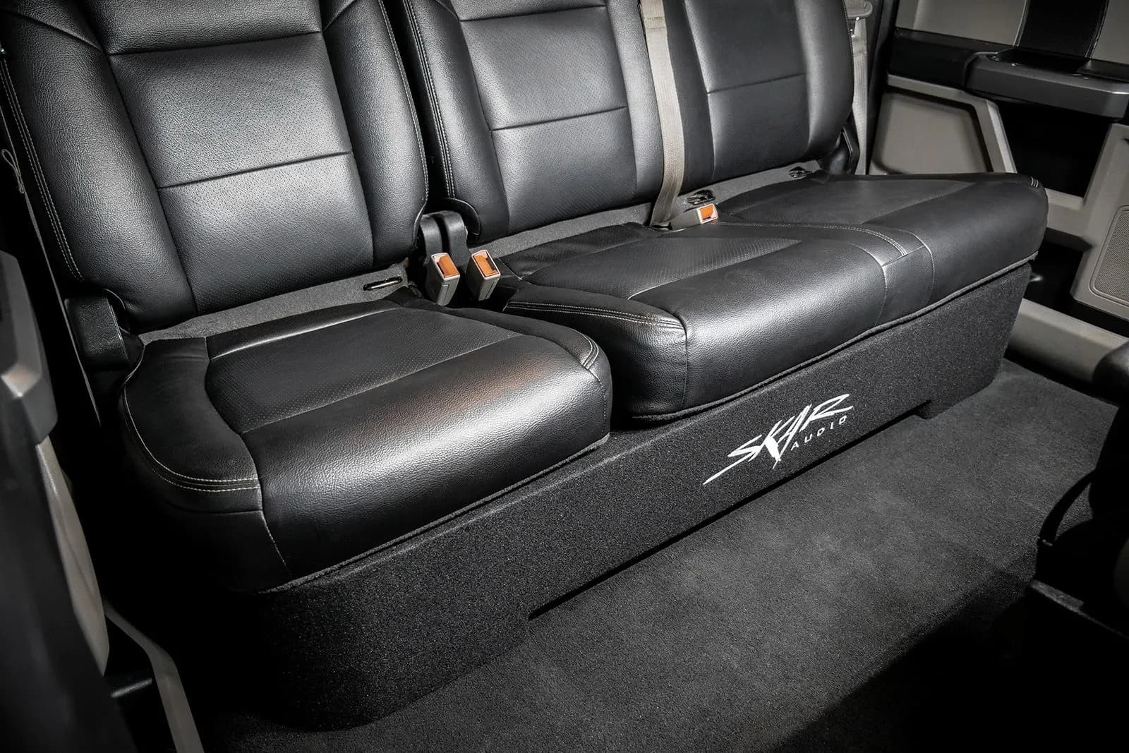 Featured Product Photo 11 for Dual 10" 1,600W Max Power Loaded Subwoofer Enclosure Compatible with 2017-2025 Ford Super Duty (F-250/350/450) SuperCrew Cab Trucks