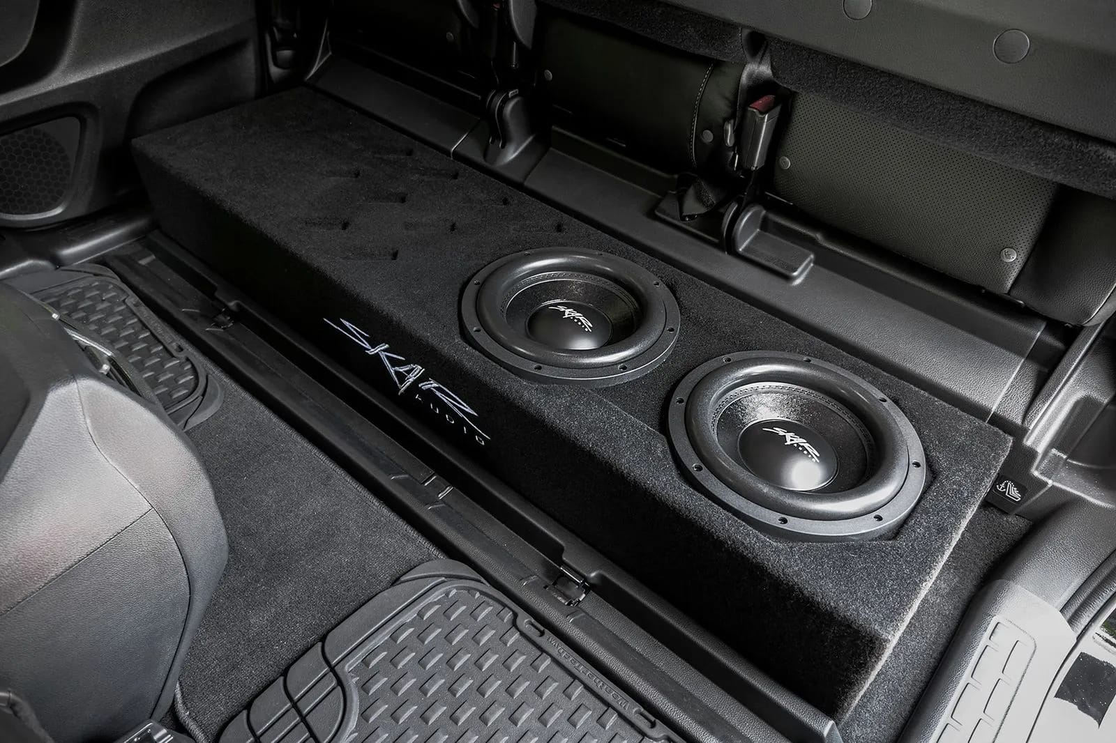 Dual 10" 1,600W Max Power Loaded Subwoofer Enclosure Compatible with 2017-2025 Honda Ridgeline Crew Cab Trucks #10