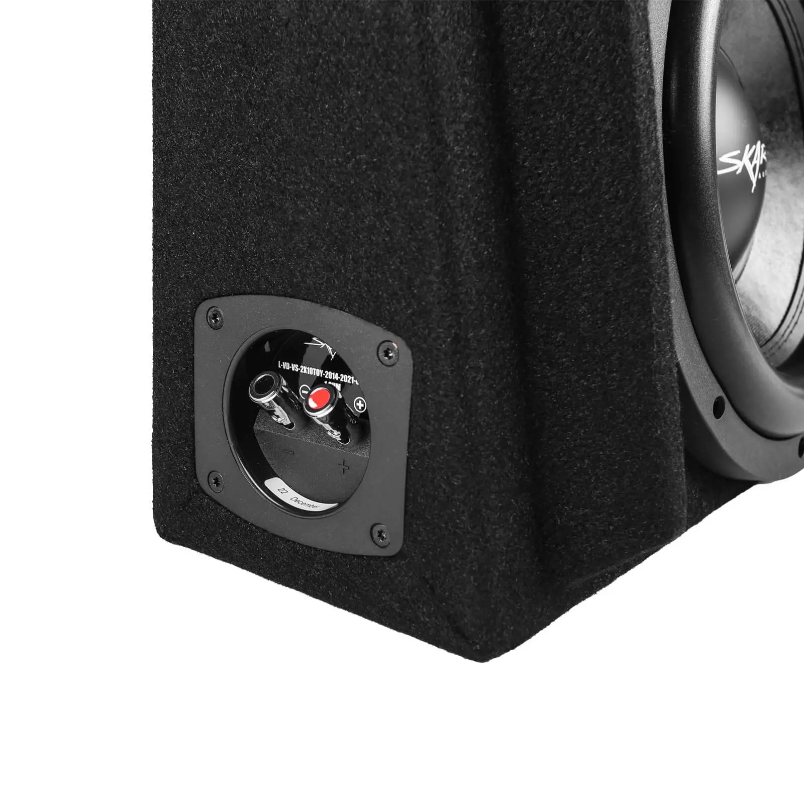 Dual 10" 1,600W Max Power Loaded Ported Subwoofer Enclosure Compatible with 2014-2021 Toyota Tundra Crew Max Cab Trucks #6