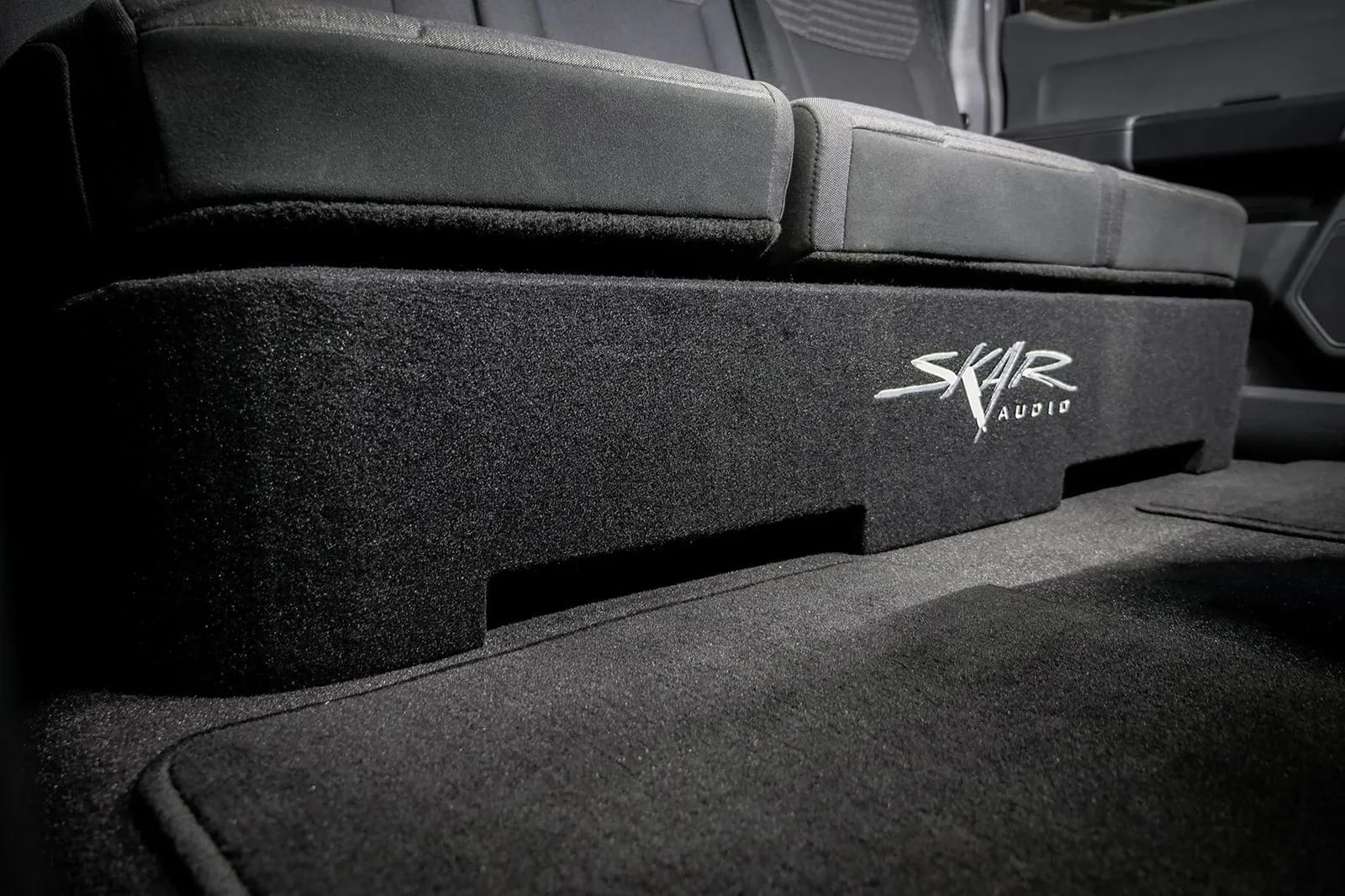 Dual 12" 1,600W Max Power Loaded Subwoofer Enclosure Compatible with 2015-2025 Ford F-150 Super Crew Cab Trucks #9