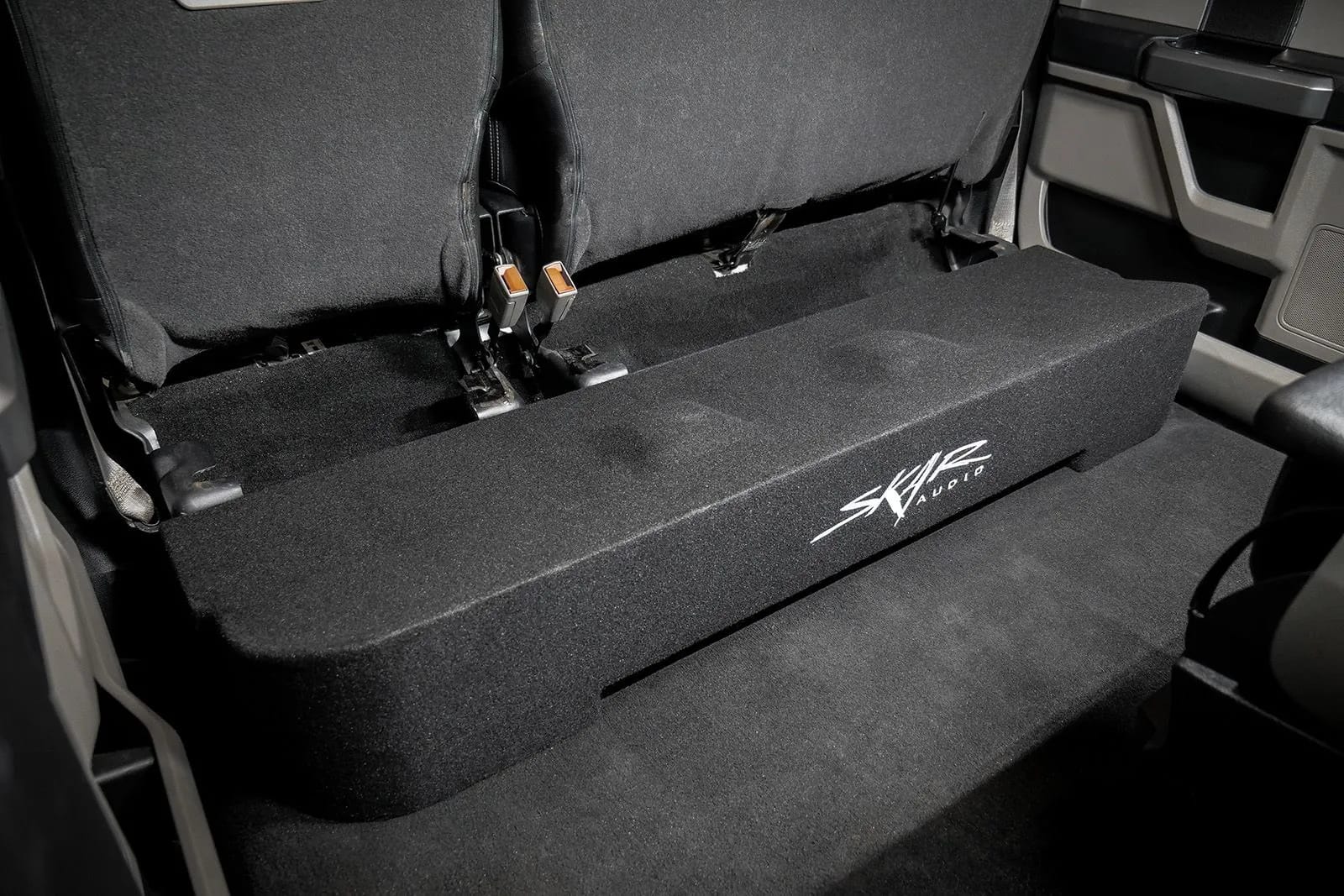 Dual 12" 1,600W Max Power Loaded Subwoofer Enclosure Compatible with 2017-2025 Ford Super Duty (F-250/350/450) SuperCrew Cab Trucks #11