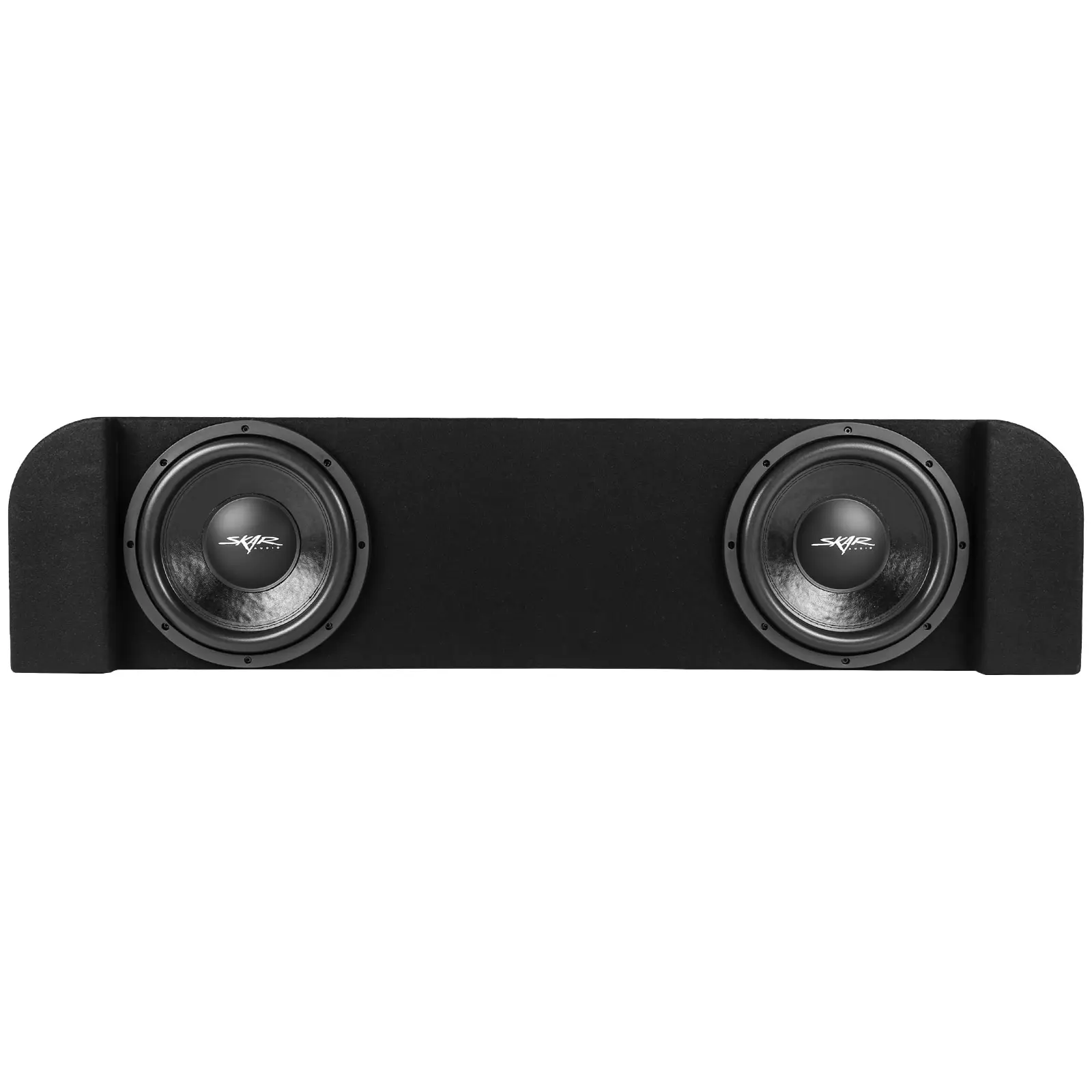 Featured Product Photo 1 for Dual 12" 1,600W Max Power Loaded Subwoofer Enclosure Compatible with 2014-2018 Chevy Silverado & GMC Sierra Crew Cab Trucks