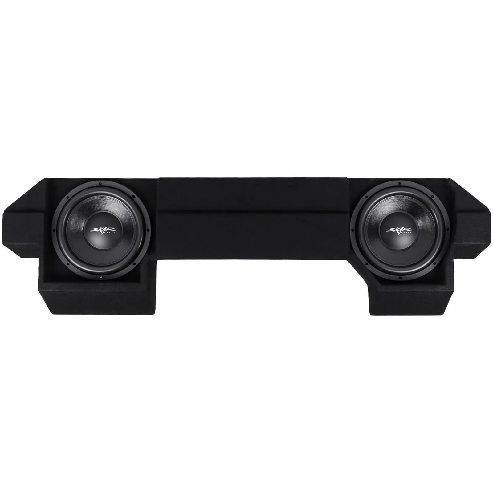 Featured Product Photo 1 for Dual 12" 1,600W Max Power Loaded Subwoofer Enclosure Compatible with 2019-2025 Ram 1500 (5th Gen) Crew Cab Trucks