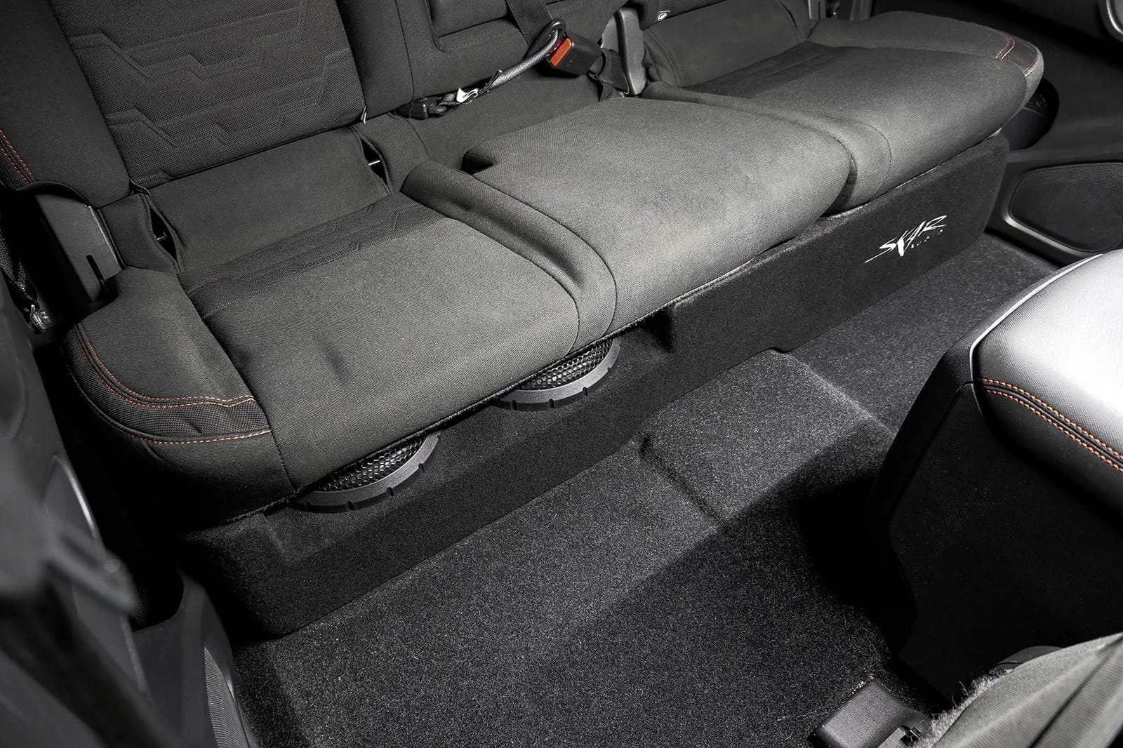 Dual 8" 1,200W Max Power Loaded Subwoofer Enclosure Compatible with 2022-2025 Nissan Frontier Crew Cab Trucks #11