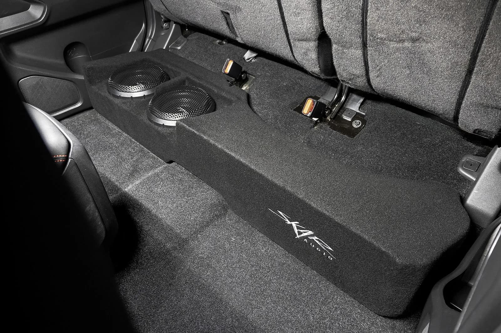 Featured Product Photo 12 for Dual 8" 1,200W Max Power Loaded Subwoofer Enclosure Compatible with 2022-2025 Nissan Frontier Crew Cab Trucks