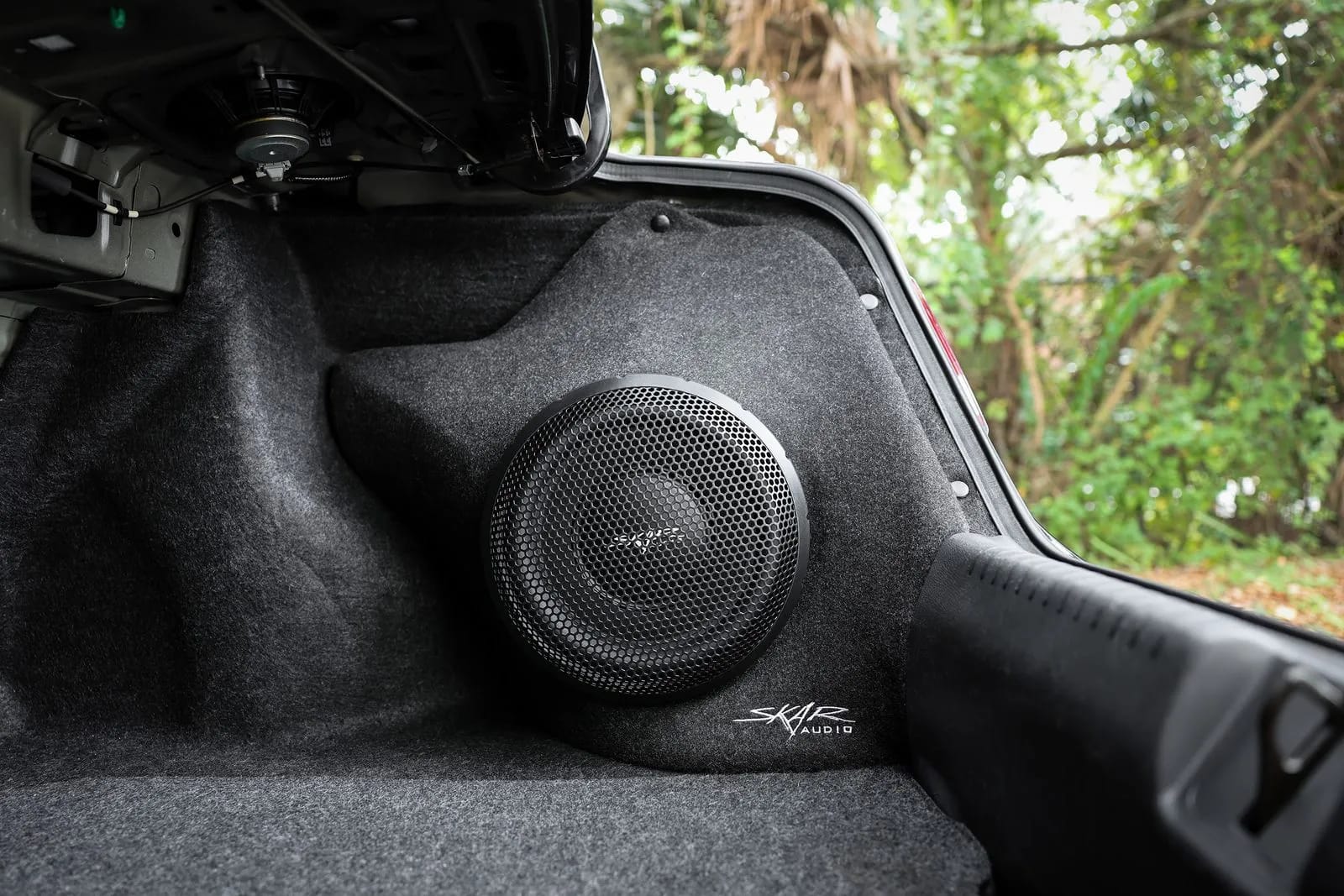 Single 10" 1,000W Max Power Loaded Subwoofer Enclosure Compatible with 2012-2015 Honda Civic Sedan Vehicles #9