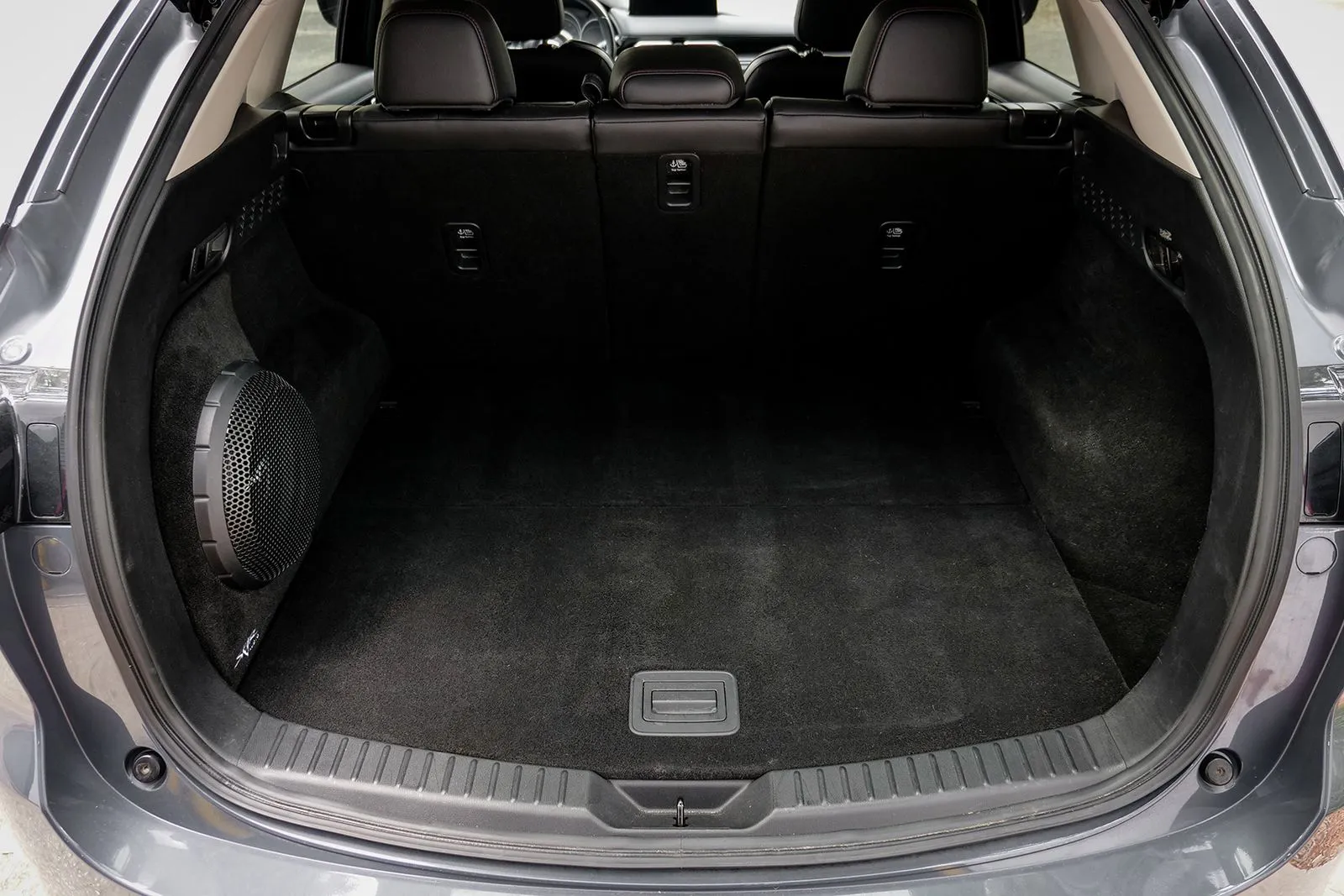 Single 10" 1,000W Max Power Loaded Subwoofer Enclosure Compatible with 2017-2024 Mazda CX-5 Vehicles #10