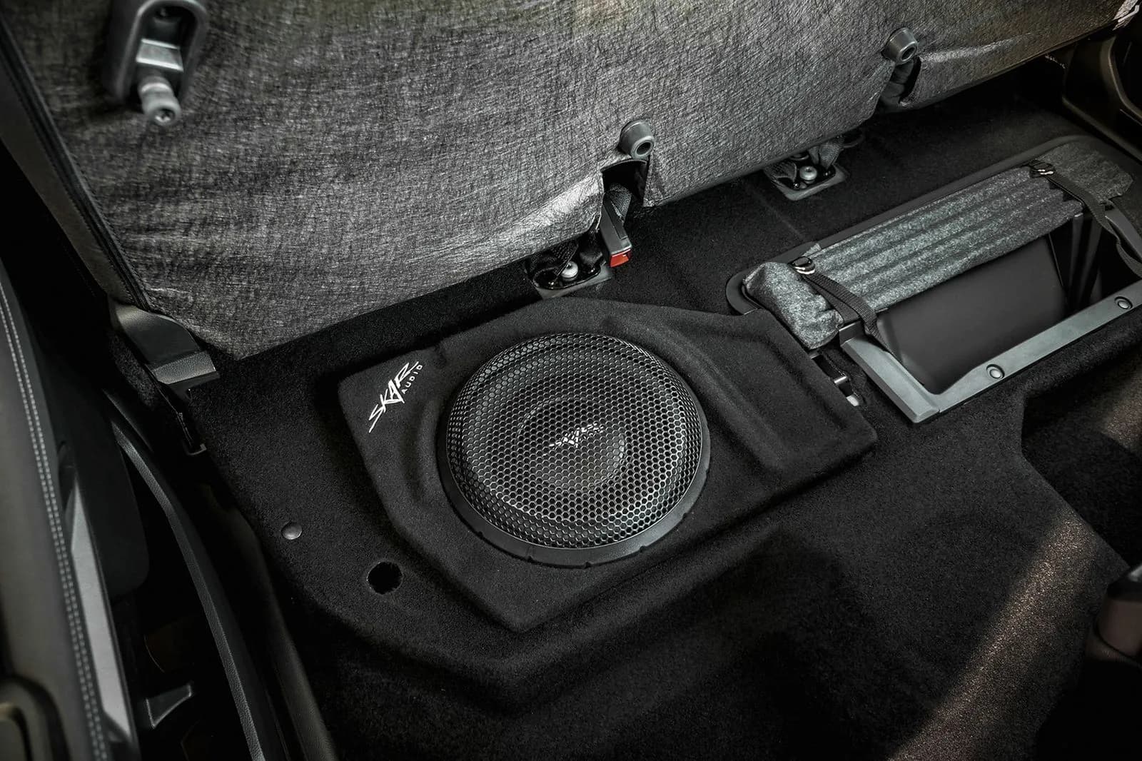 Featured Product Photo 8 for Single 10" 1,000W Max Power Loaded Subwoofer Enclosure Compatible with 2019-2025 Ford Ranger Super Crew Cab Trucks