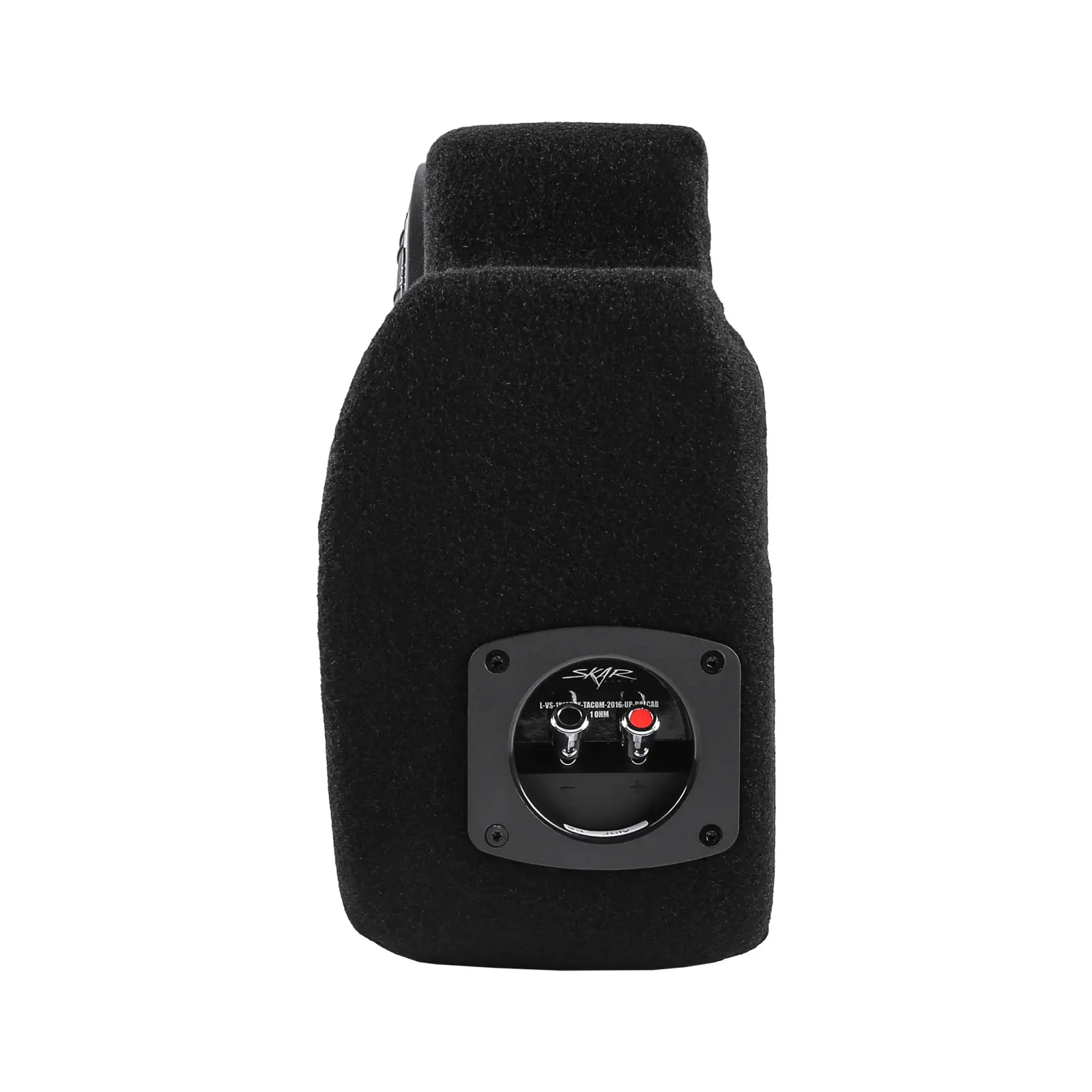 Featured Product Photo 2 for Single 10" 1,000W Max Power Loaded Subwoofer Enclosure Compatible with 2016-2023 Toyota Tacoma Double Cab Max Trucks