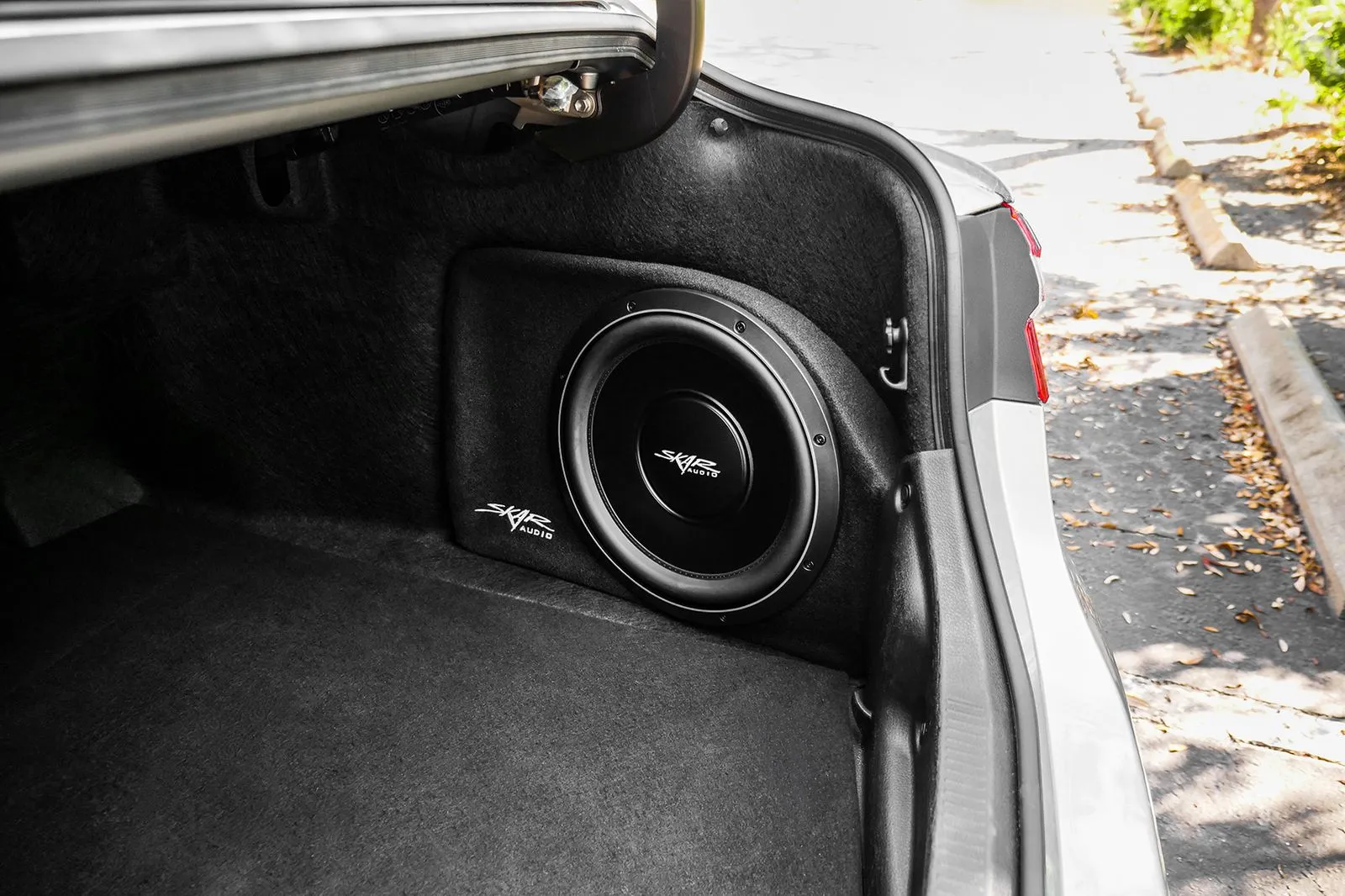 Single 12" 1,000W Max Power Loaded Subwoofer Enclosure Compatible with 2018-2025 Toyota Camry Vehicles #10