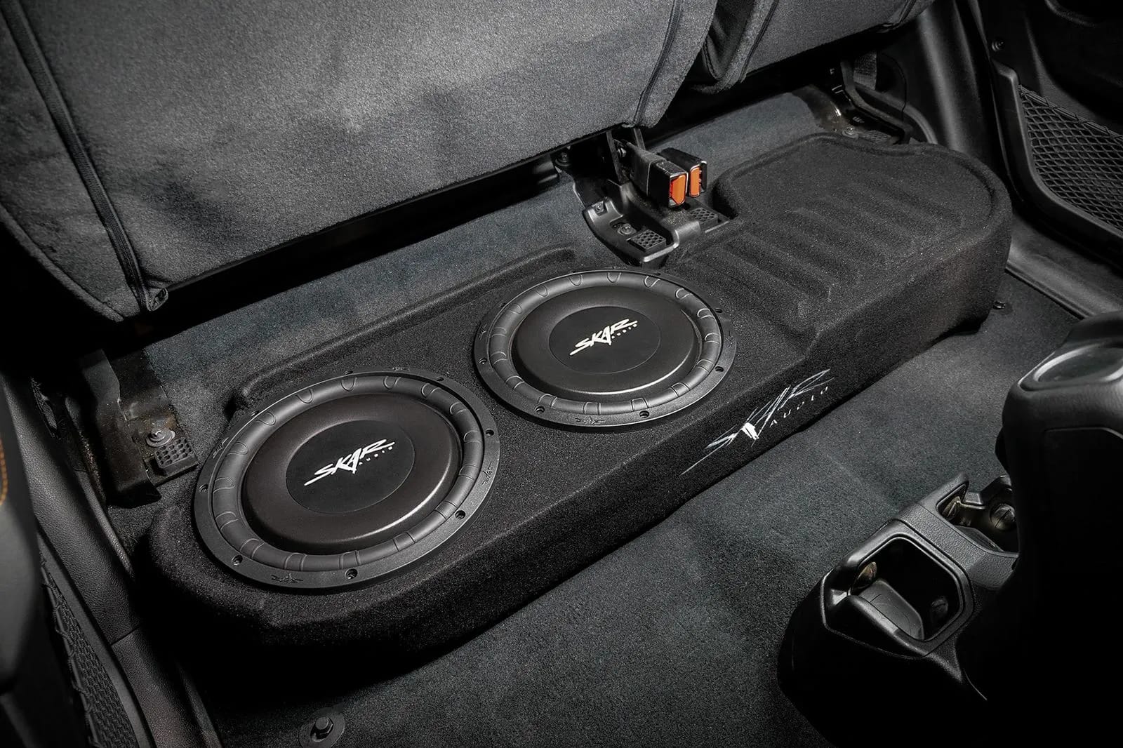 Dual 12" 2,000W Max Power Loaded Ported Subwoofer Enclosure Compatible with 2019-2025 Jeep Gladiator Trucks #11