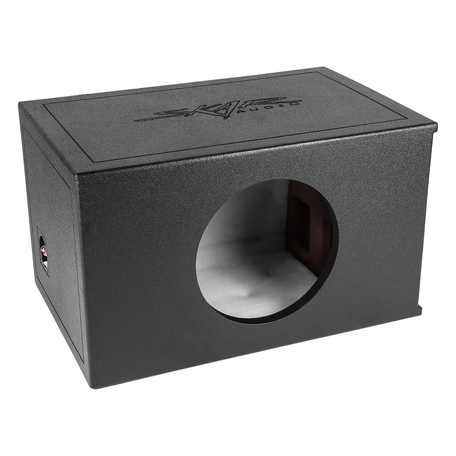 Featured Product Photo for Single 12" 'SPL Series' Armor Coated Ported Subwoofer Enclosure