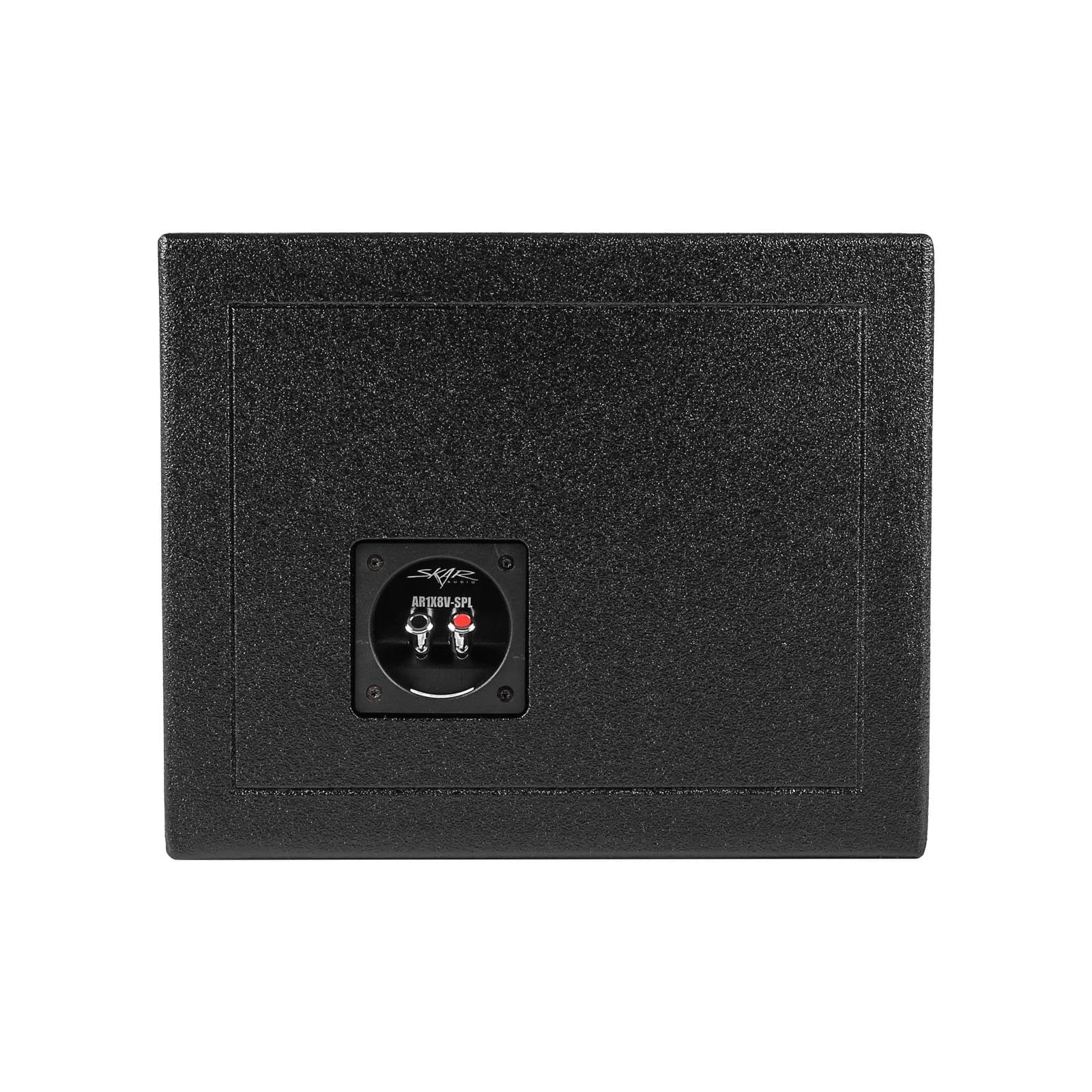 Single 8" 'SPL Series' Armor Coated Ported Subwoofer Enclosure #6