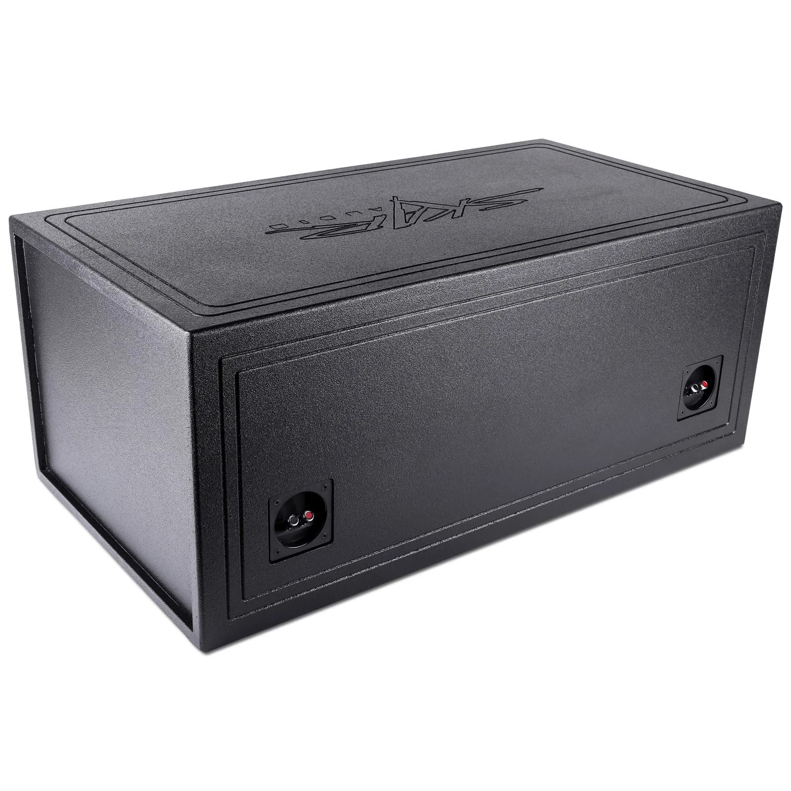 Dual 12" Armor Coated Ported Subwoofer Enclosure #7