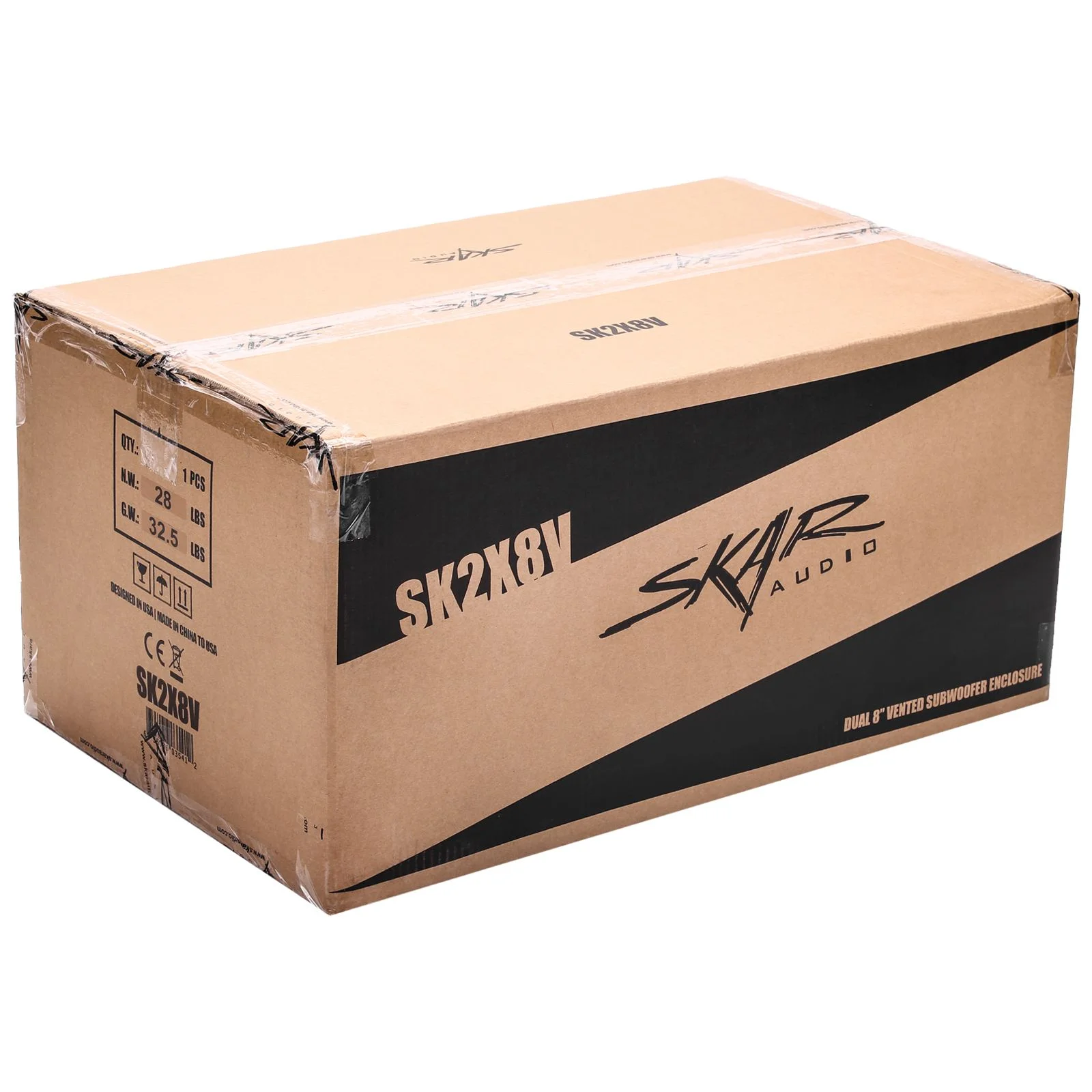 Dual 8" Ported Subwoofer Enclosure #6