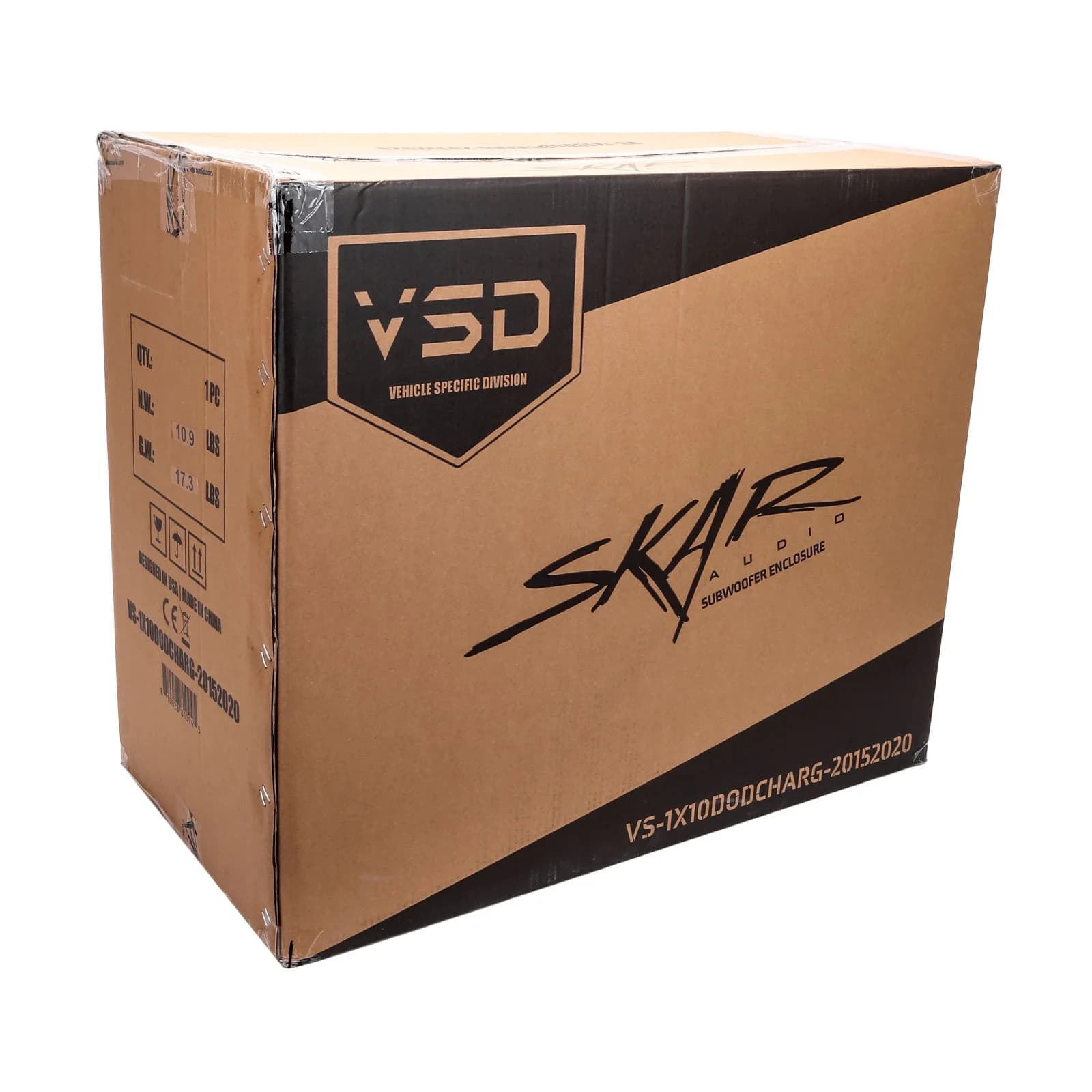 Featured Product Photo 7 for 2015-2020 Dodge Charger Compatible Single 10" Subwoofer Enclosure