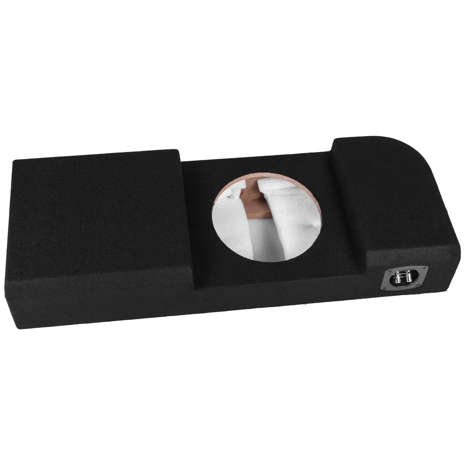 2009-2014 Ford F-150 Super Crew Cab Compatible Single 10" Ported Subwoofer Enclosure #1