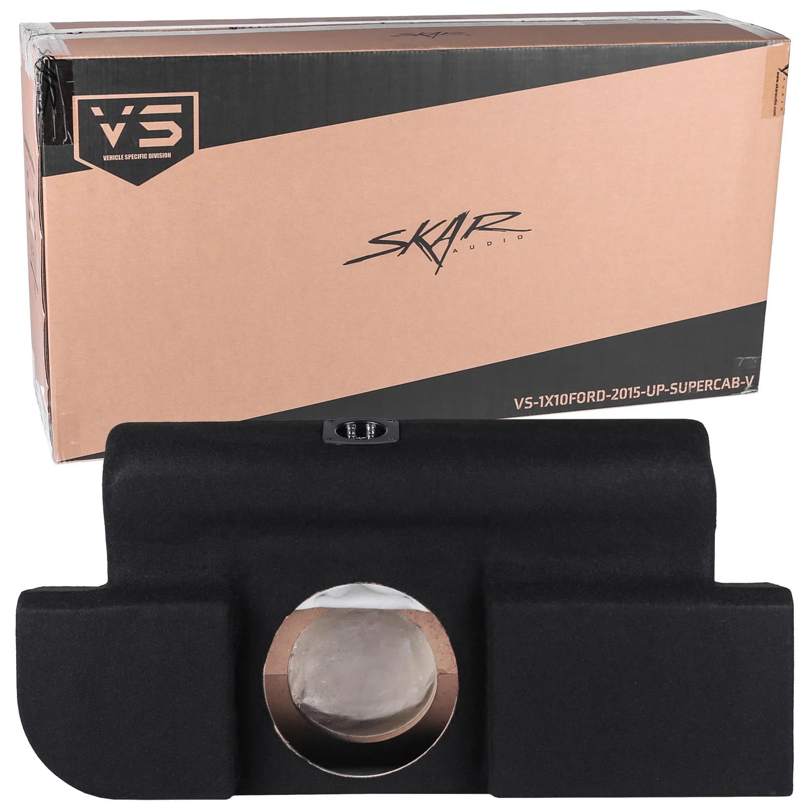 2015-2026 Ford F-150 Super Cab Compatible Single 10" Ported Subwoofer Enclosure #8